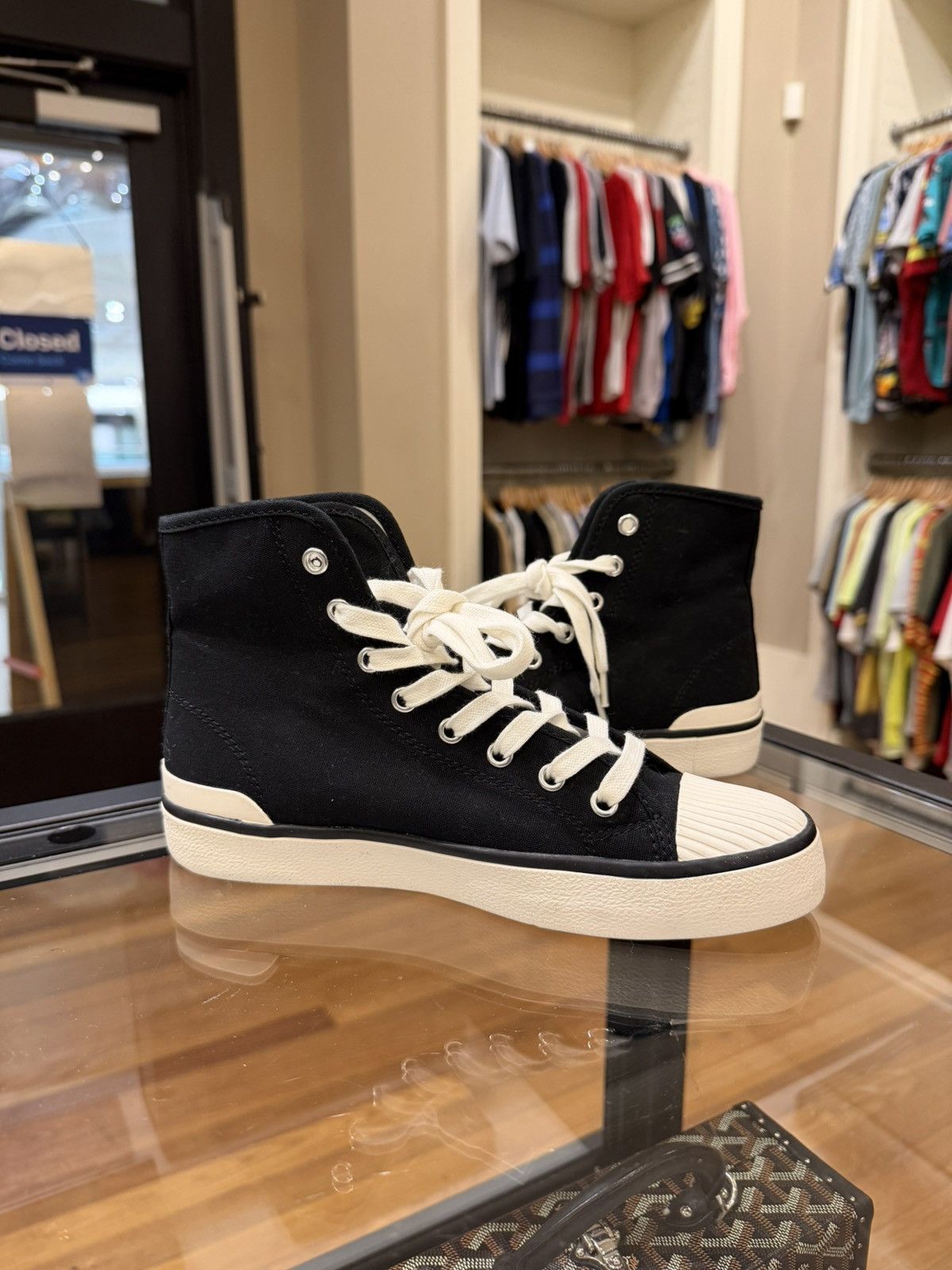 Isabel Marant Isabel Marant Benkeen High Top Sneaker Size US 7 / IT 37 - 4 Thumbnail
