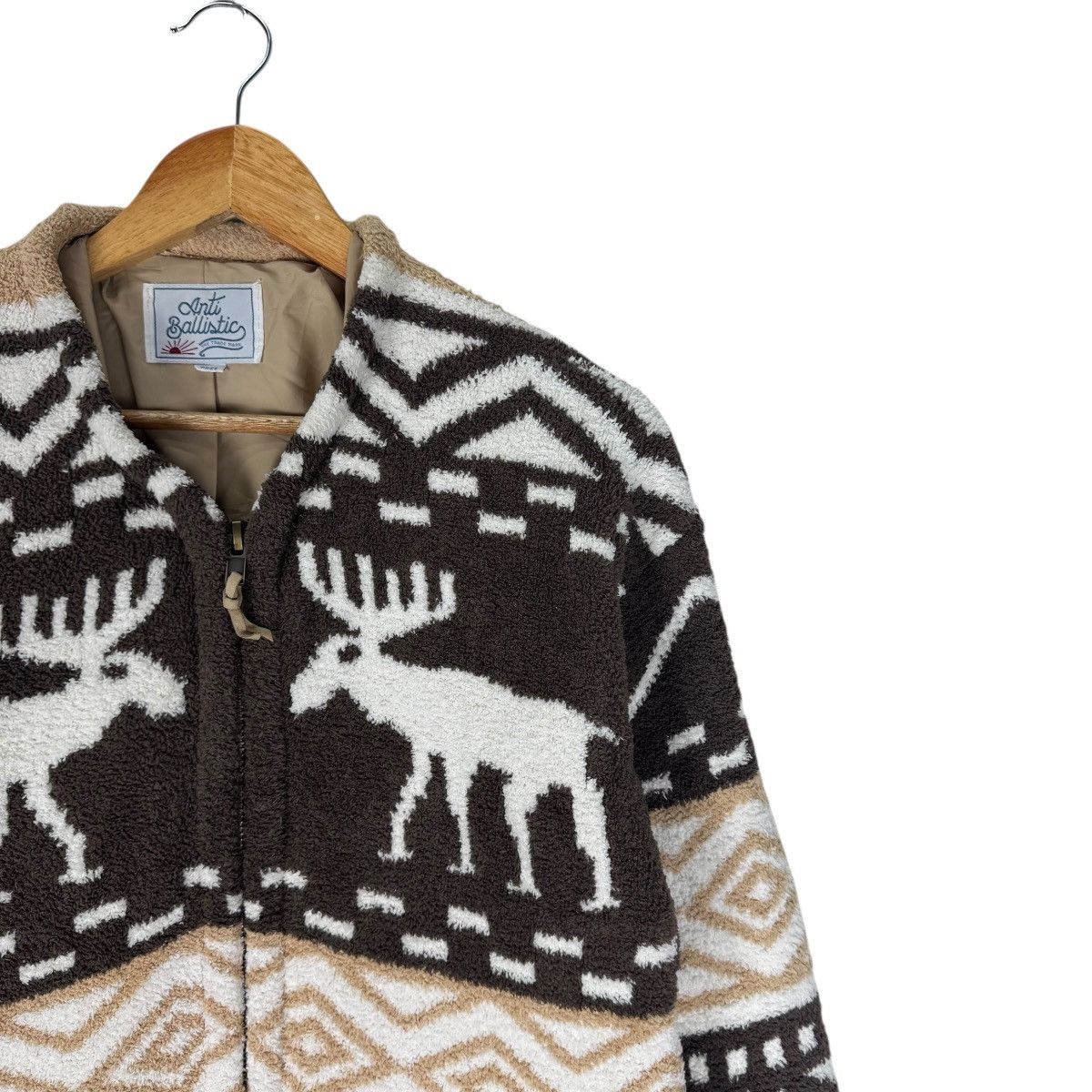 Native 🌟ANTI BALISTIC FLEECE MOOSE GEOMETRIC JACKET Size M / US 6-8 / IT 42-44 - 4 Thumbnail