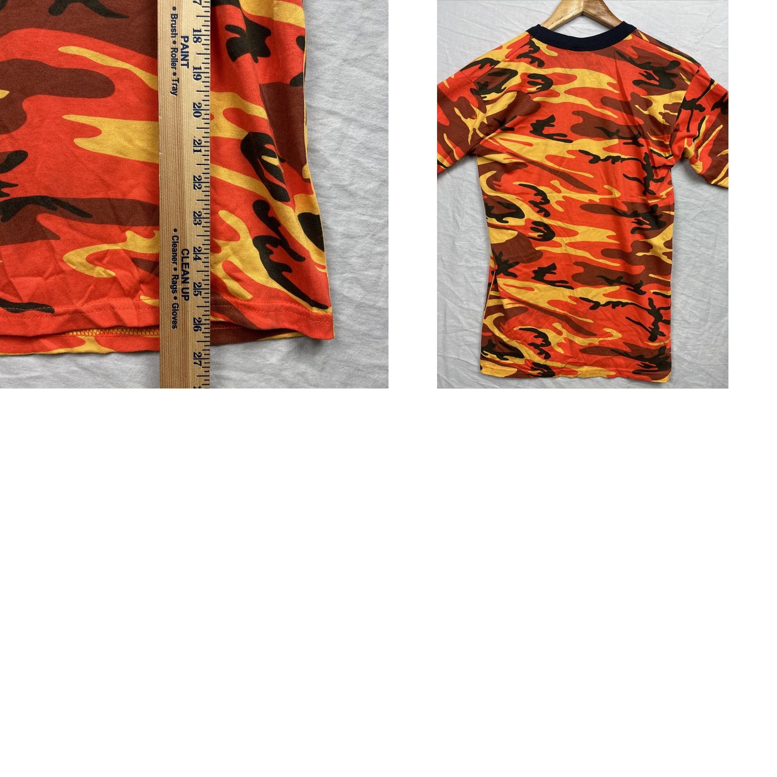 Rothco VINTAGE Rothco Ted Nugent Shirt Mens M Orange Camo Band Tee Size US M / EU 48-50 / 2 - 8 Thumbnail