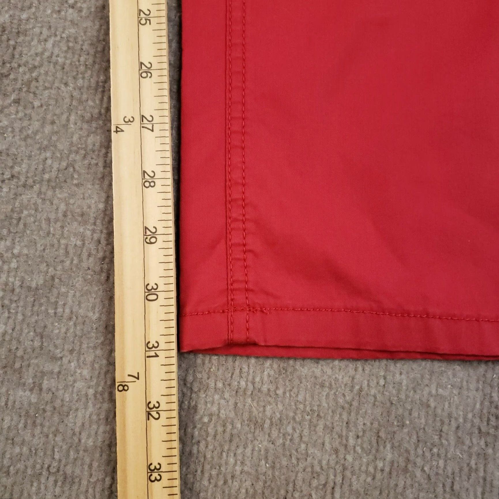 Vintage Vintage Hiltl Mens Pants Size 31x31 Red Cotton Spandex Chino Straight Casual Size US 31 - 3 Thumbnail