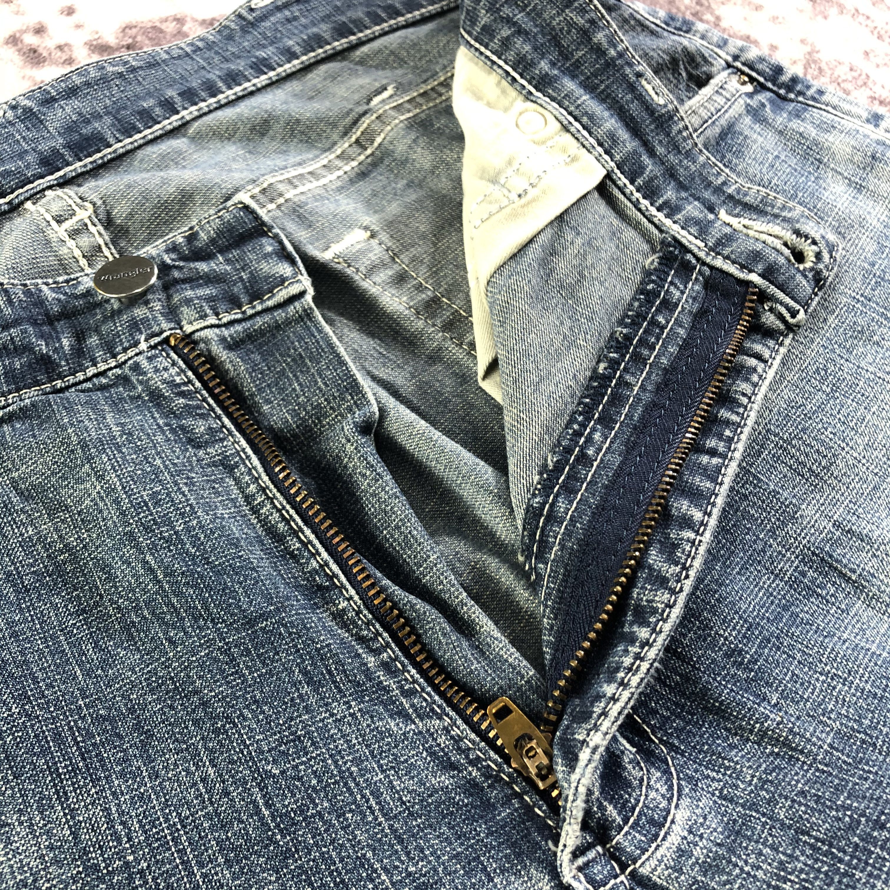 Vintage × Wrangler Vintage Blue Wash Wrangler Jeans-JM3228 Size US 32 / EU 48 - 7 Thumbnail