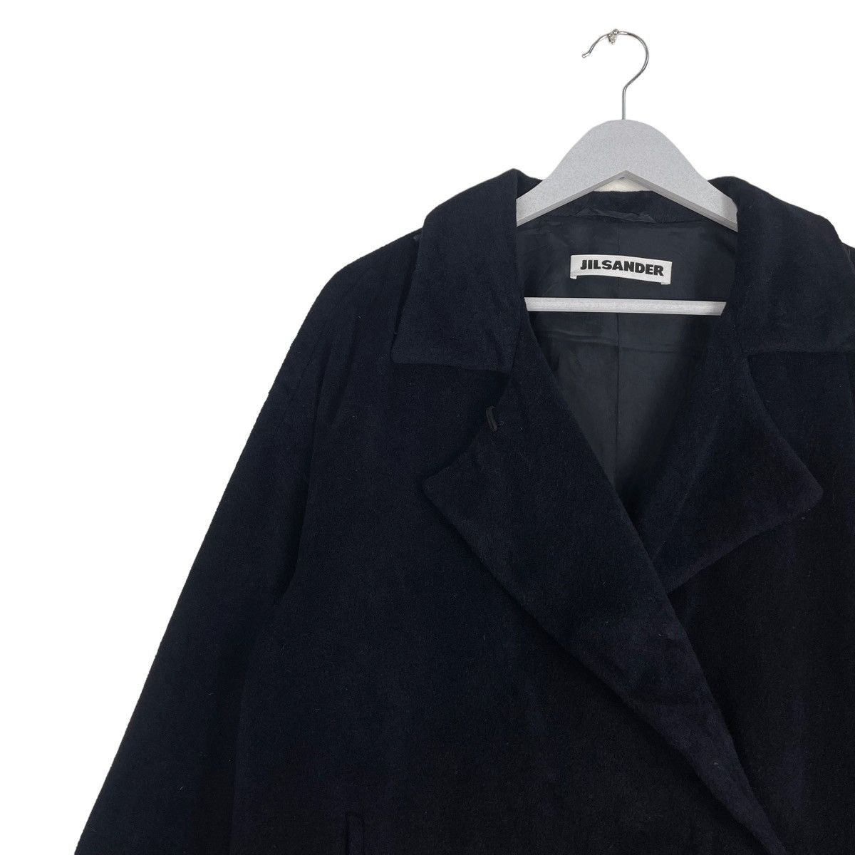 Jil Sander × Raf Simons 💥JIL SANDER BLACK COAT SINGLE BUTTON JACKET Size US M / EU 48-50 / 2 - 6 Thumbnail