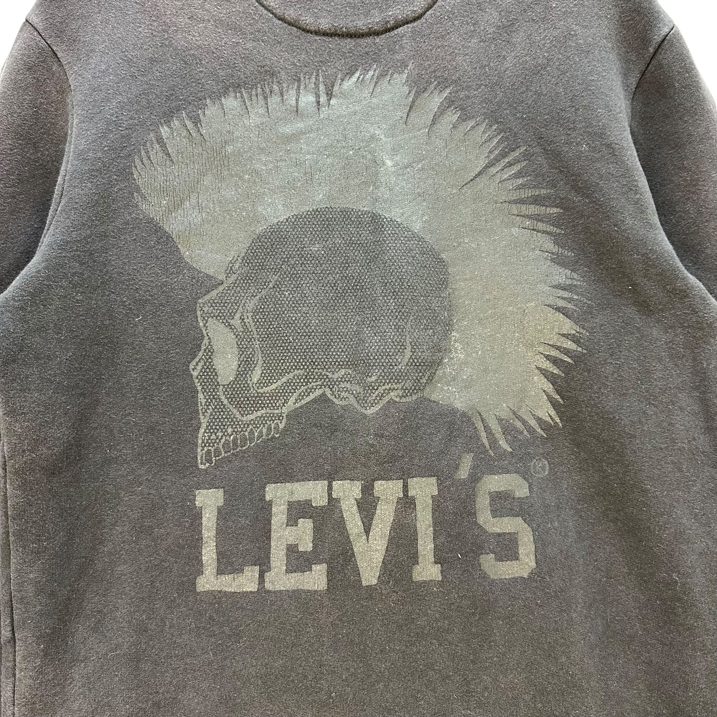 Levi's LEVI'S Punk Rock Mohawk Faded Double Collar Jacket #A80-1923 Size US M / EU 48-50 / 2 - 2 Thumbnail