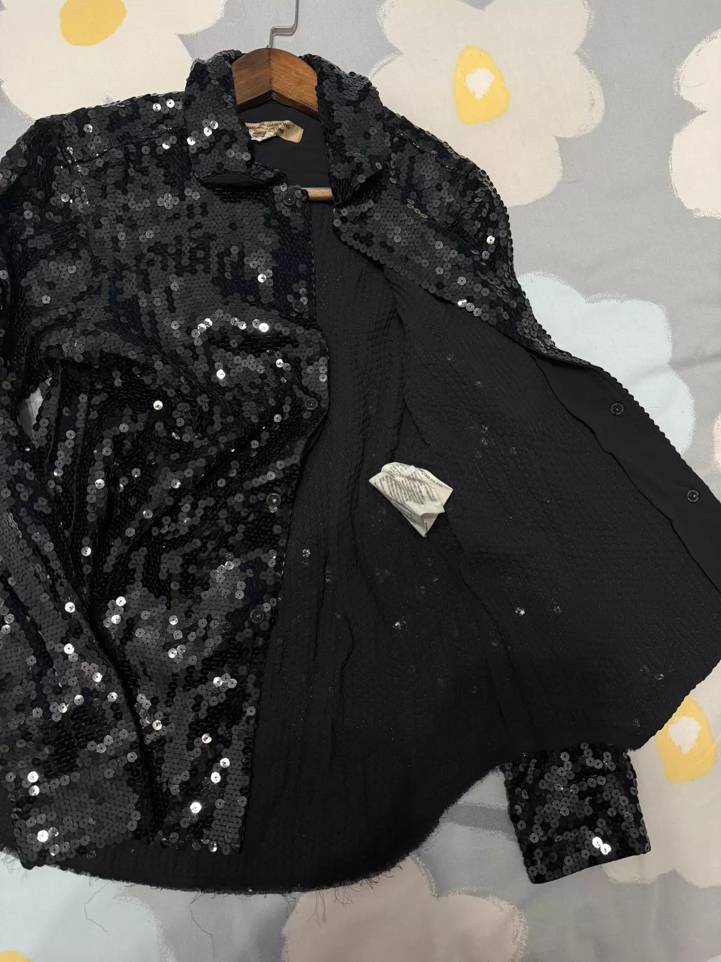Comme des Garcons CDG Sequin Shirt 95 New Size S / US 4 / IT 40 - 4 Thumbnail