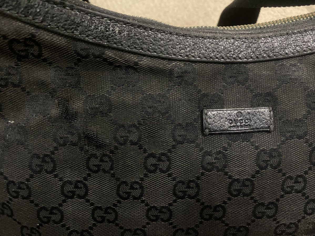 Gucci Vintage Black Monogram Gucci Crossbody Size ONE SIZE - 5 Thumbnail