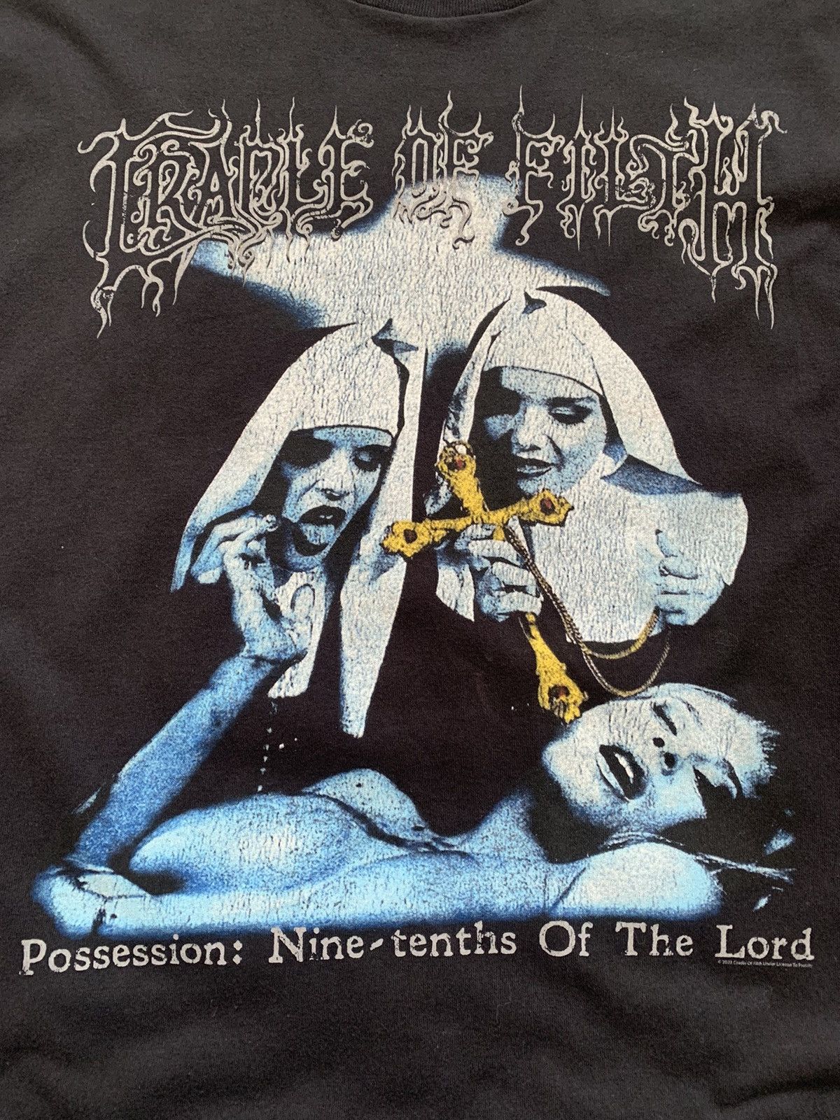 Band Tees Cradle Of Filth "DECADENCE IS A VIRTUE" Size US XL / EU 56 / 4 - 6 Thumbnail