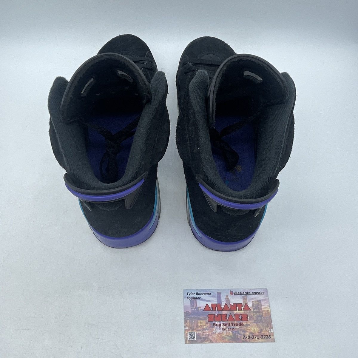 Jordan Brand Air Jordan 6 aqua Size US 8.5 / EU 41-42 - 6 Thumbnail