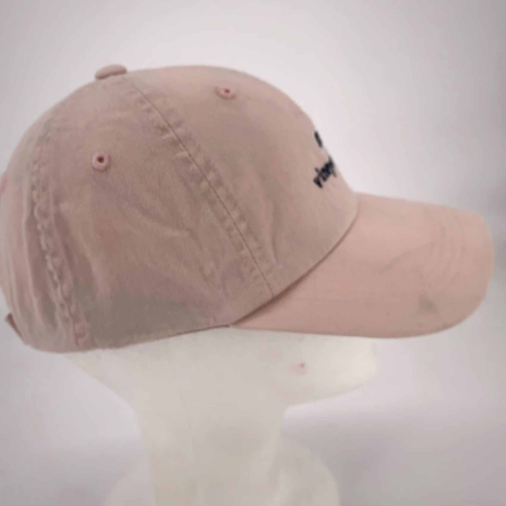 Vineyard Vines Vineyard Vines Pink Hat Cap Strap Back Embroidered Whale Dad Hat Casual Classic Size ONE SIZE - 4 Thumbnail