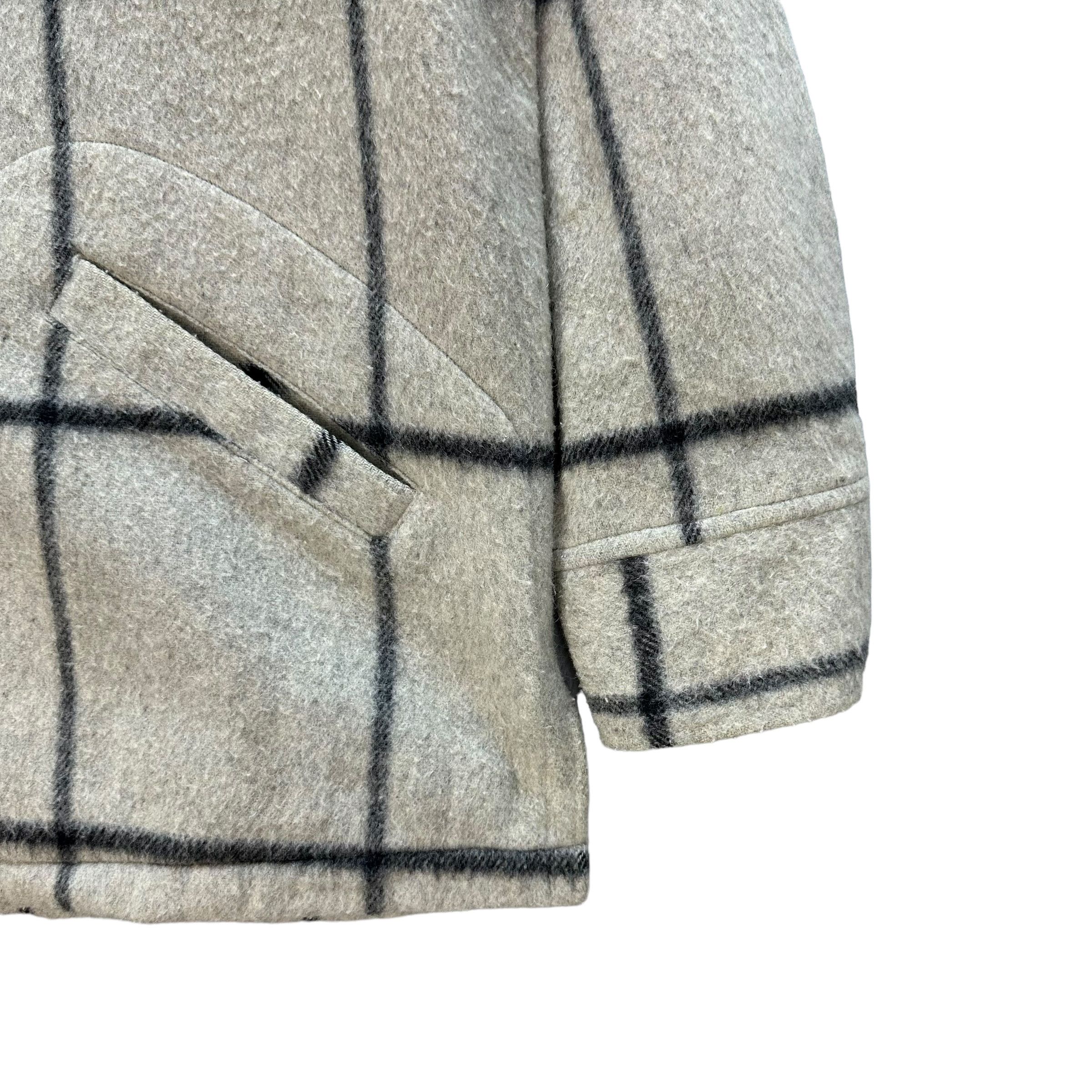 Vintage 90's Zodiac Japan Checked Wool Flannel Jacket #A13-0324 Size US M / EU 48-50 / 2 - 6 Thumbnail