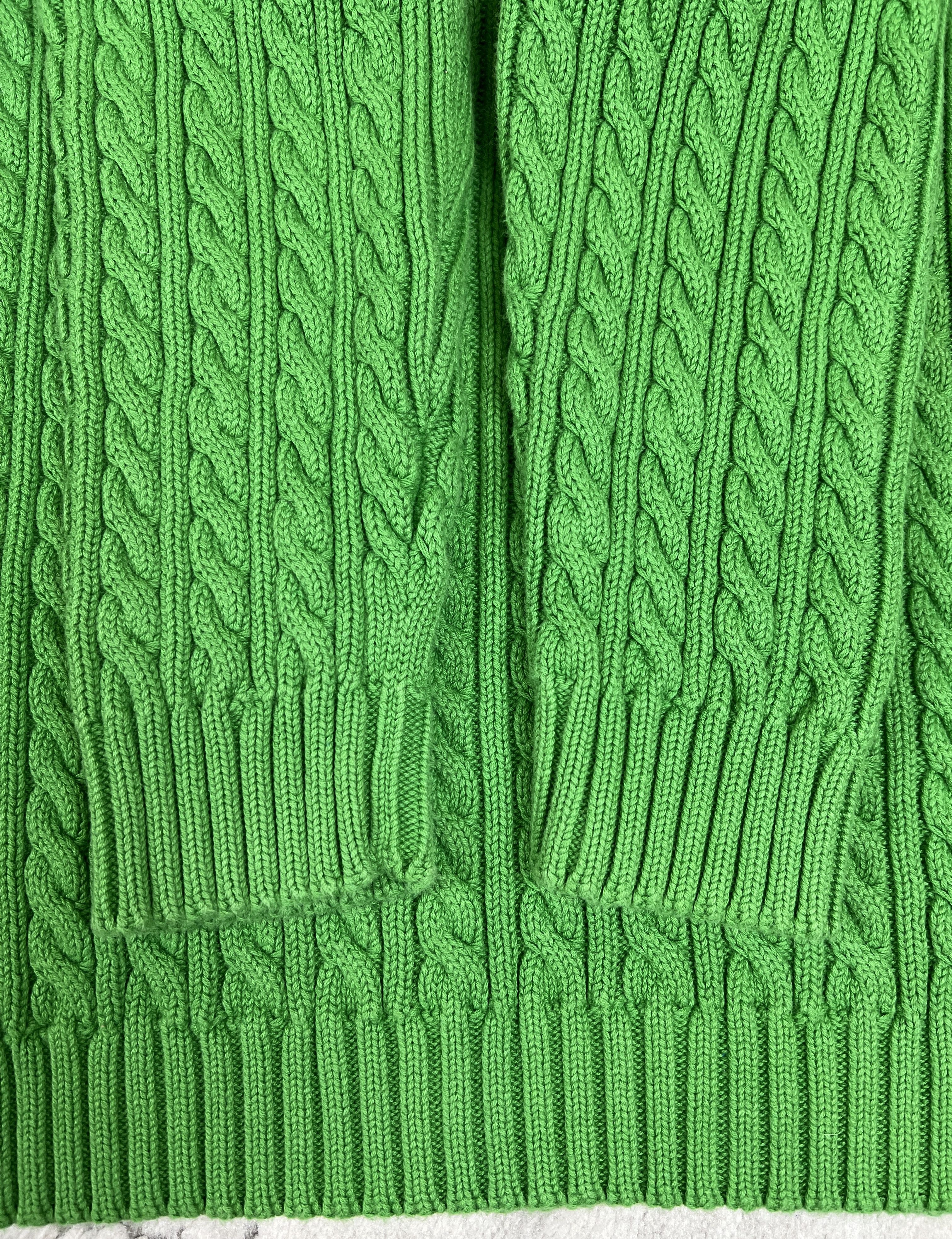 Lauren Ralph Lauren Vtg Lauren Ralph Lauren Cable Knit Sweater Jumper Crest Size L / US 10 / IT 46 - 10 Thumbnail