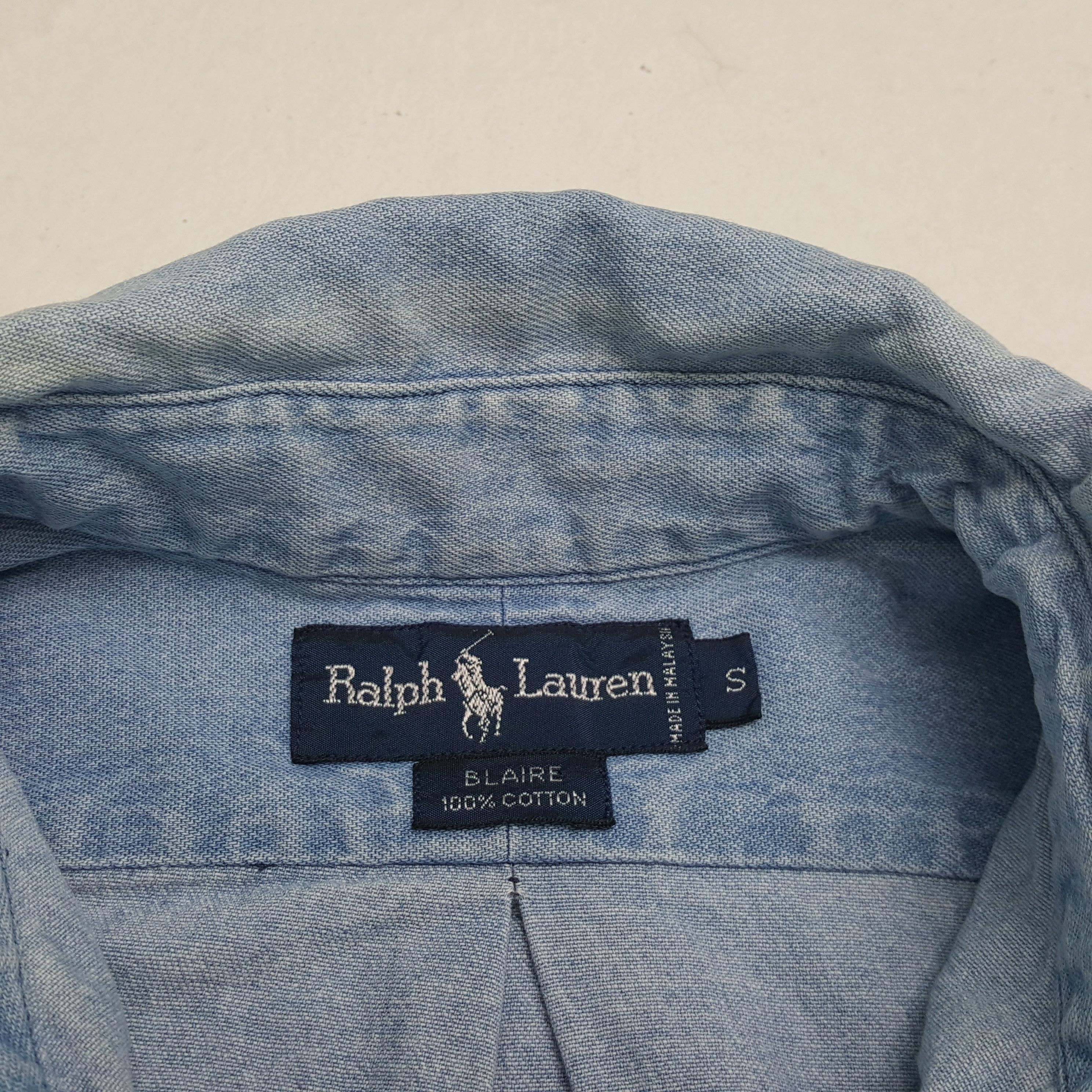 Ralph Lauren × Vintage RALPH LAUREN Fashion Casual Formal Style Shirt Size US S / EU 44-46 / 1 - 8 Thumbnail