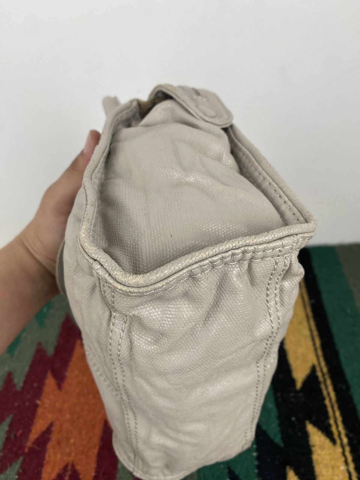 Diesel Y2K 2000's Diesel Genuine Leather Handle Bag Size ONE SIZE - 11 Thumbnail