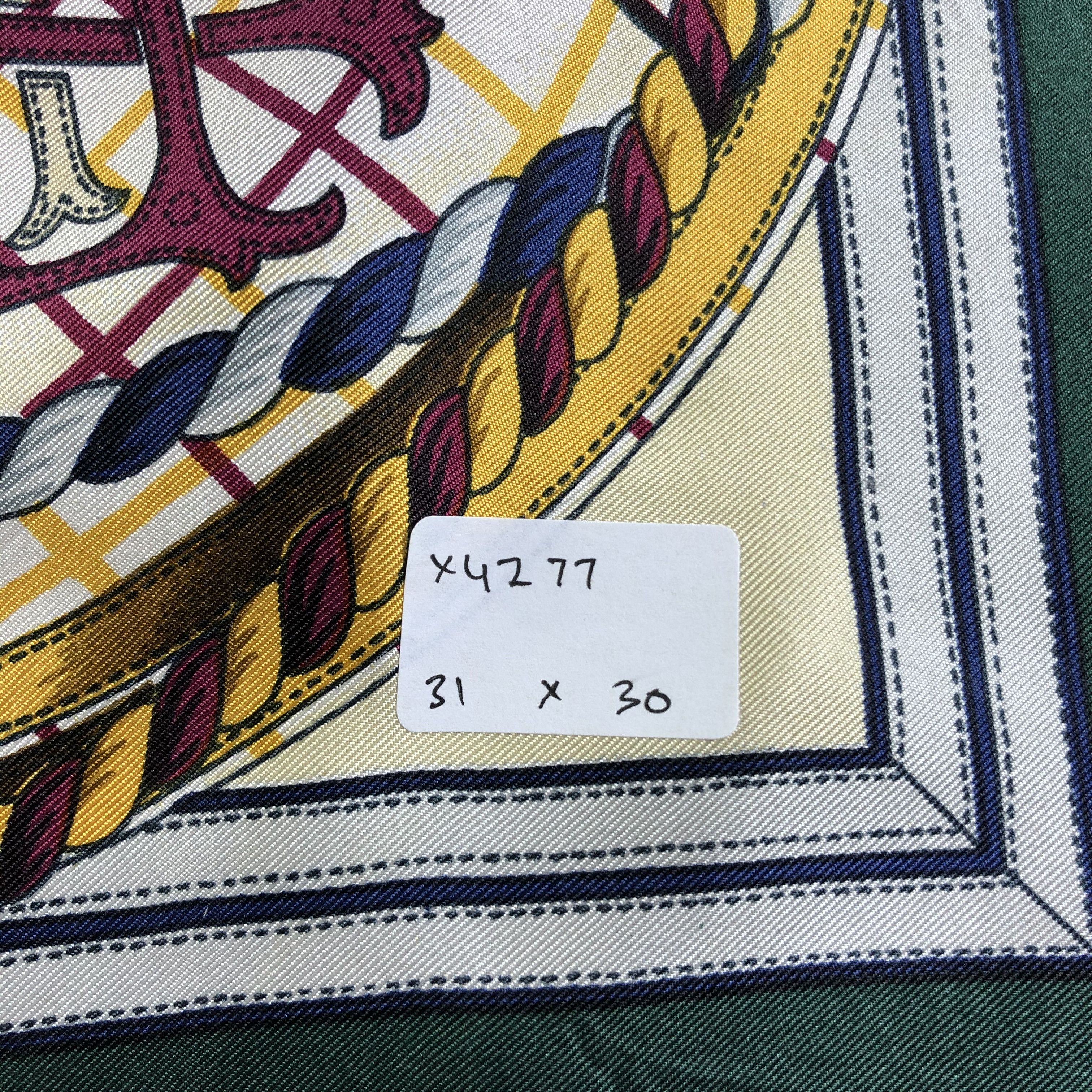 Vintage Vintage Silk Scarf Size ONE SIZE - 7 Thumbnail