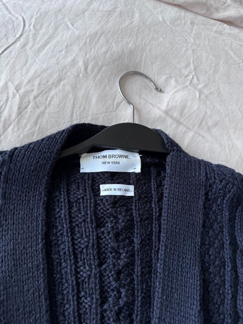 Other Thom Browne size1 Blue and green knit sweater Size US S / EU 44-46 / 1 - 6 Thumbnail