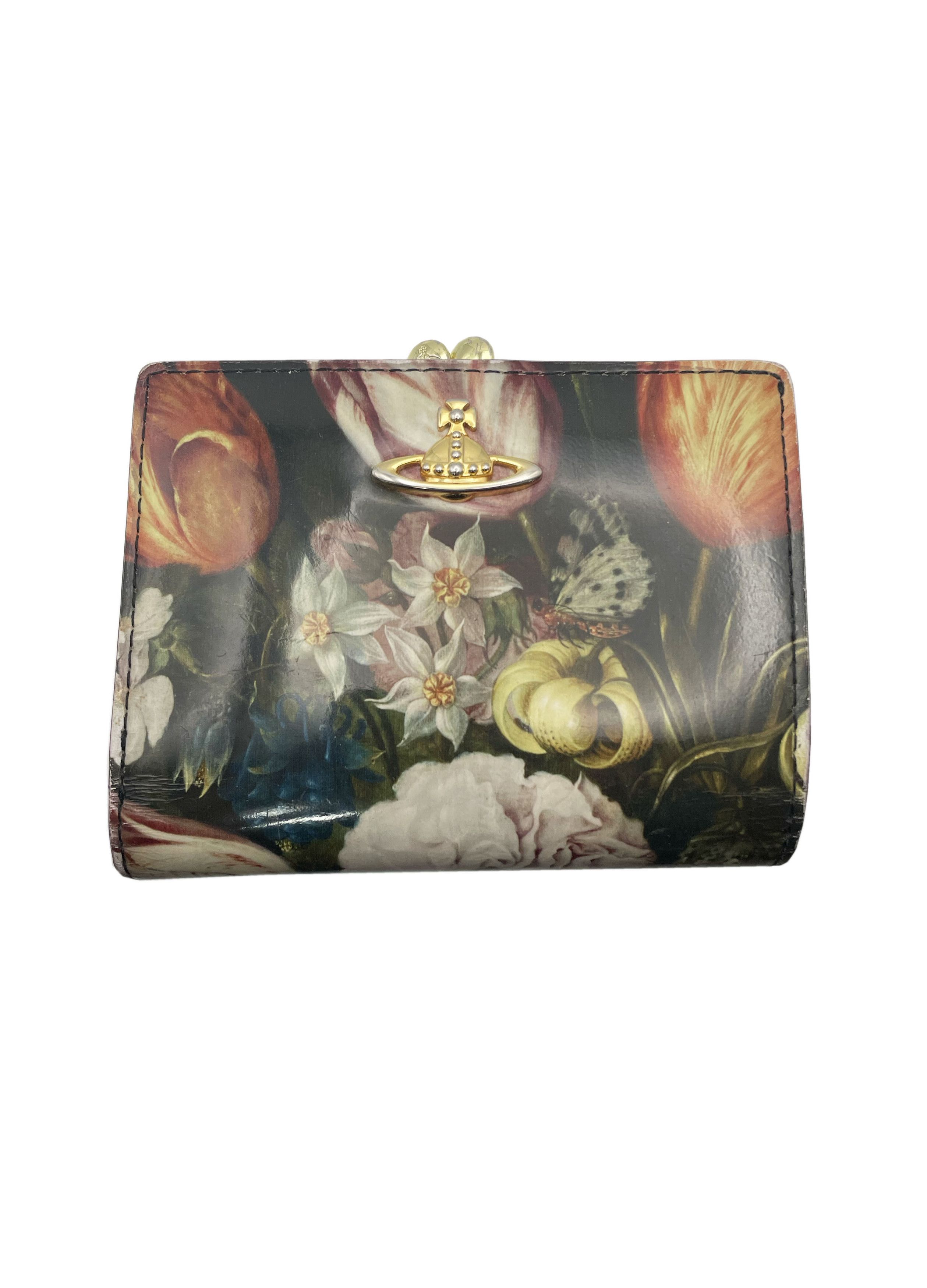 Vivienne Westwood Floral Orb Wallet Size ONE SIZE - 1 Thumbnail