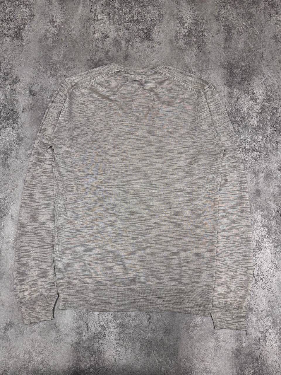 Dolce & Gabbana Dolce & Gabbana Men's Grey V- Neck Sweater Size L Size US L / EU 52-54 / 3 - 6 Thumbnail