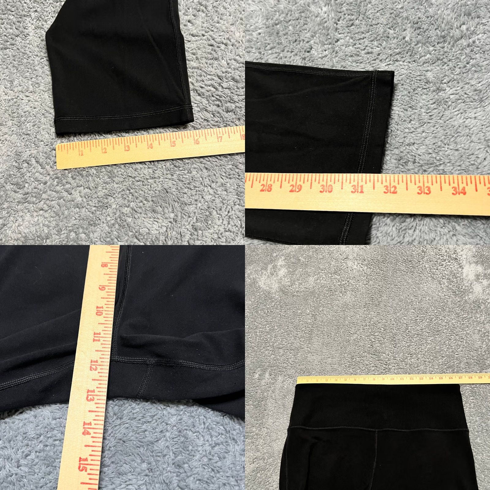 Athleta Athleta Pants Womens XL Rib Waist Skinny Leg Straight Pant Black Size 40" / US 18 - 8 Thumbnail