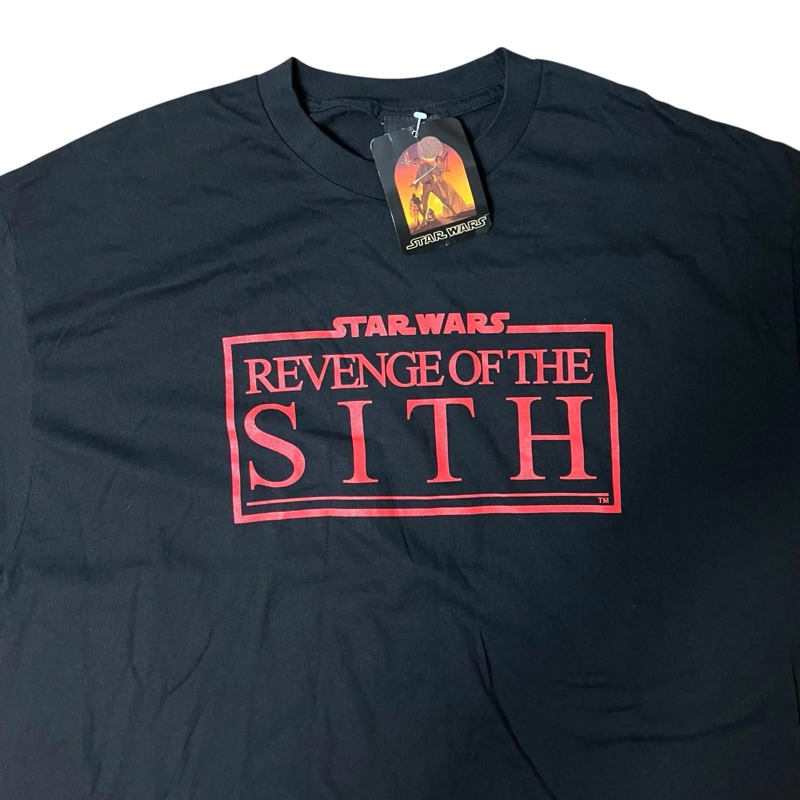 Star Wars Star Wars T-Shirt Mens XL Revenge Of The Sith Promo 2005 VTG Size US XL / EU 56 / 4 - 1 Thumbnail