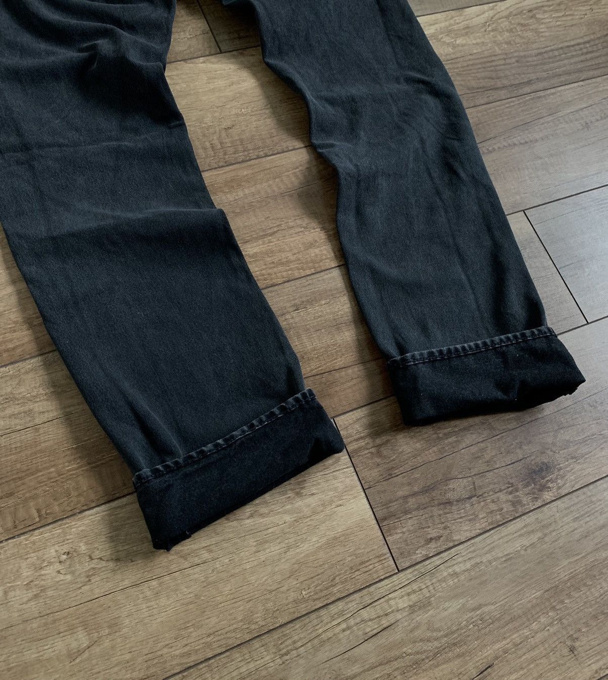 Levi's Levi’s Premium 501 Grey Washed Denim Pants Jeans Size US 33 - 7 Thumbnail