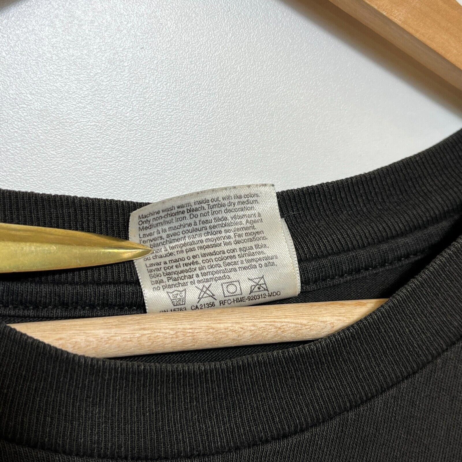 Hanes × Vintage Vintage 90s Overkill Necroshine T-shirt XL On The Road Again Size US XL / EU 56 / 4 - 8 Thumbnail