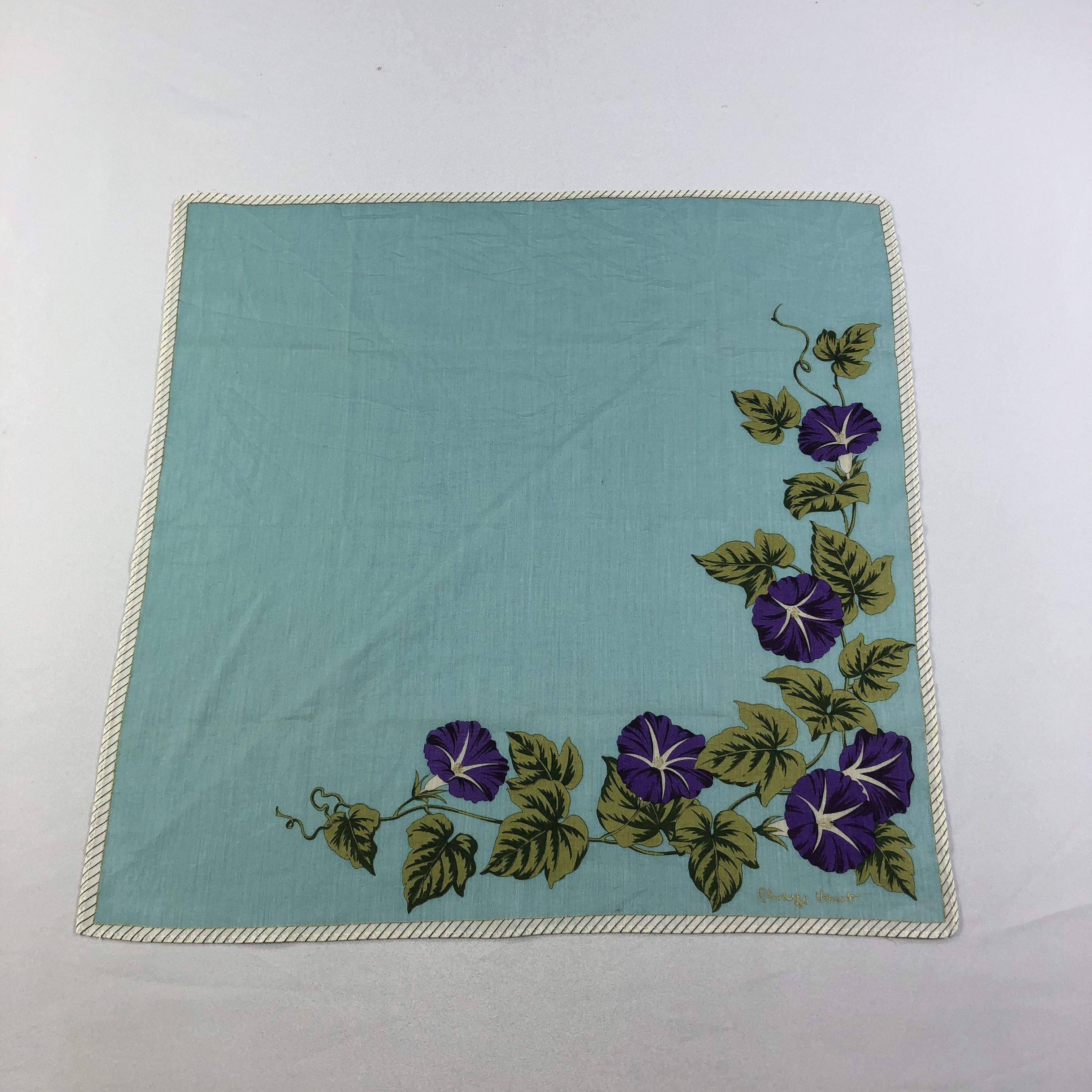 Vintage Philippe Venet Handkerchief Neckerchief Bandana H2077 Size ONE SIZE - 2 Thumbnail