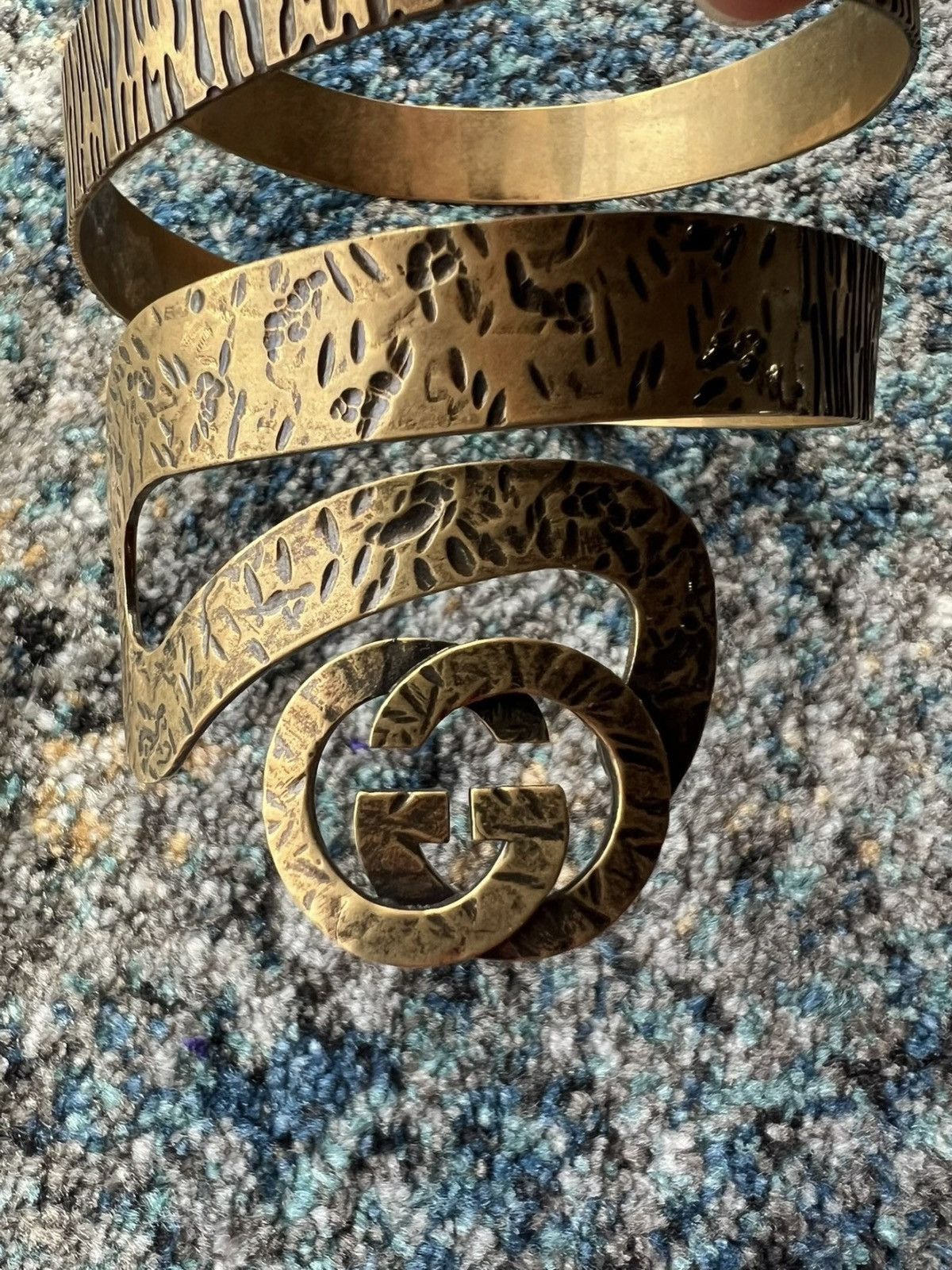 Gucci Gucci Lion Head Arm Cuff Size ONE SIZE - 3 Thumbnail