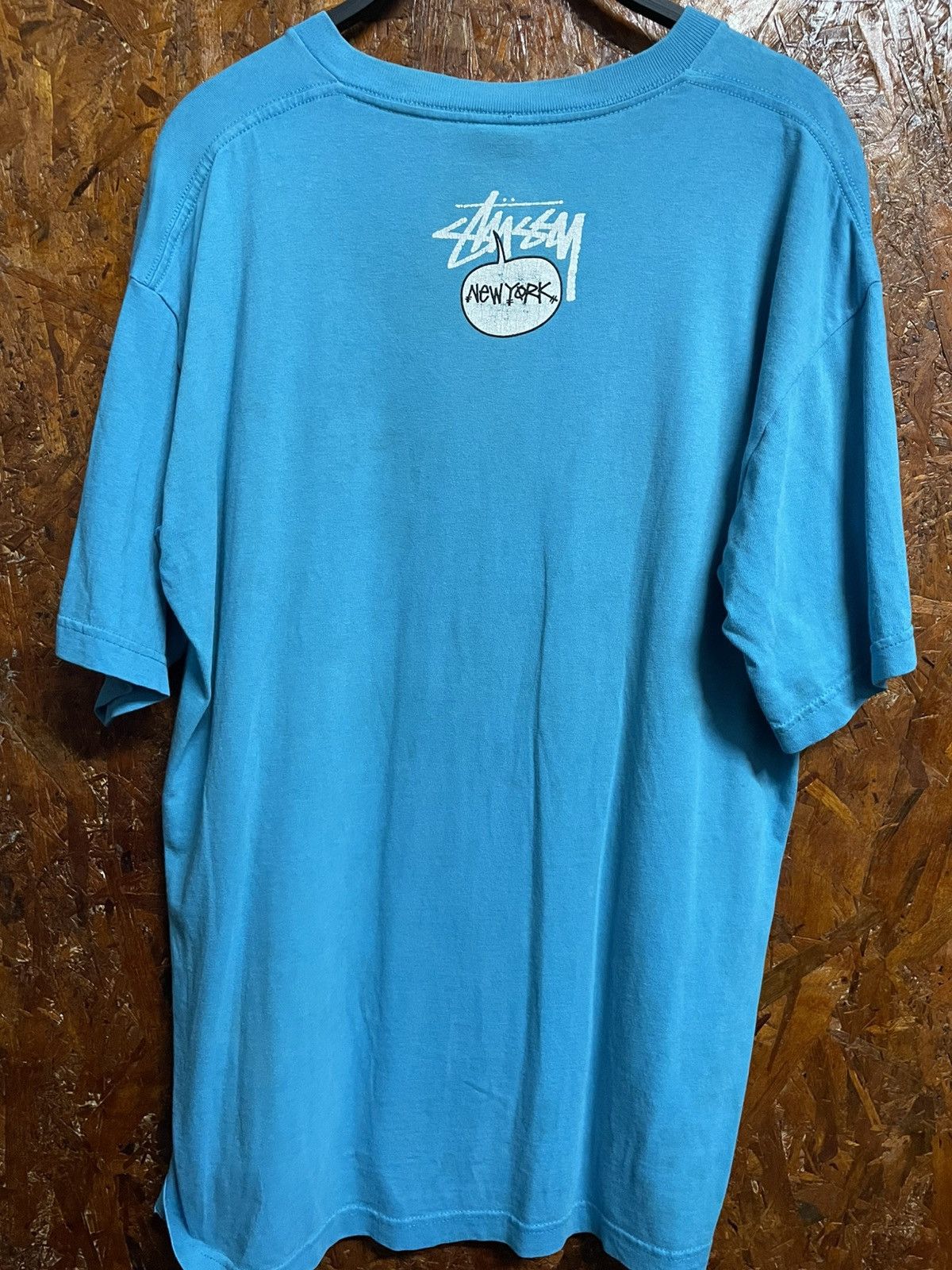 Stussy × Vintage T shirt Stussy NY vintage Size US L / EU 52-54 / 3 - 5 Thumbnail