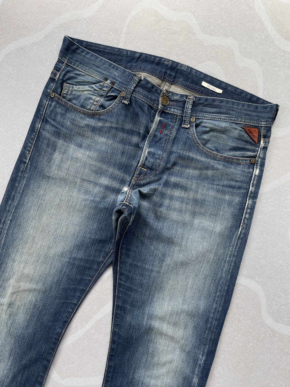 Replay Replay Mijag Jeans Size US 33 - 3 Thumbnail
