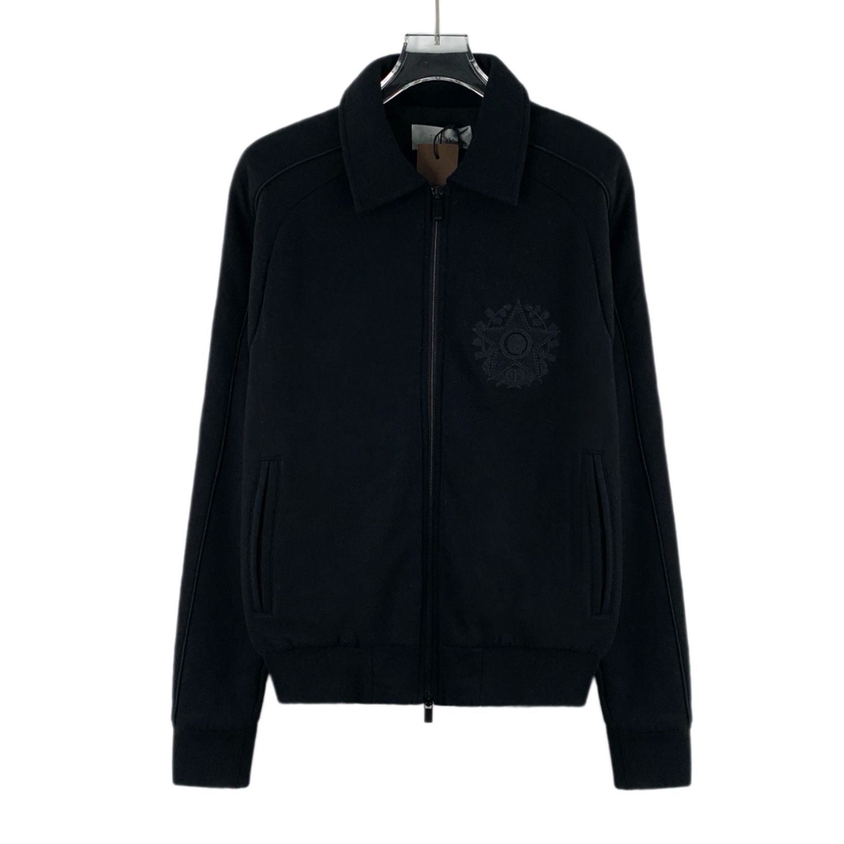 Dior Dior Logo Cotton Jacket Black (XS) Size XS / US 0-2 / IT 36-38 - 1 Thumbnail
