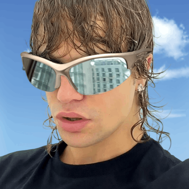 Electric Visual Vibe Street ins style custom avant-garde sunglasses Size ONE SIZE - 2 Thumbnail