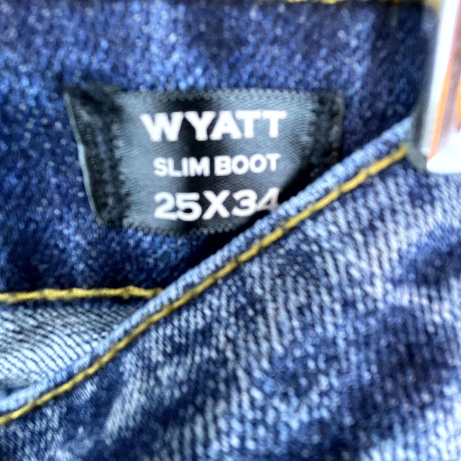 Mek Denim MEK DNM Jeans Womens 25 Wyatt Stretch Bootcut Flap Pocket Size 25" / US 0 / IT 36 - 10 Thumbnail