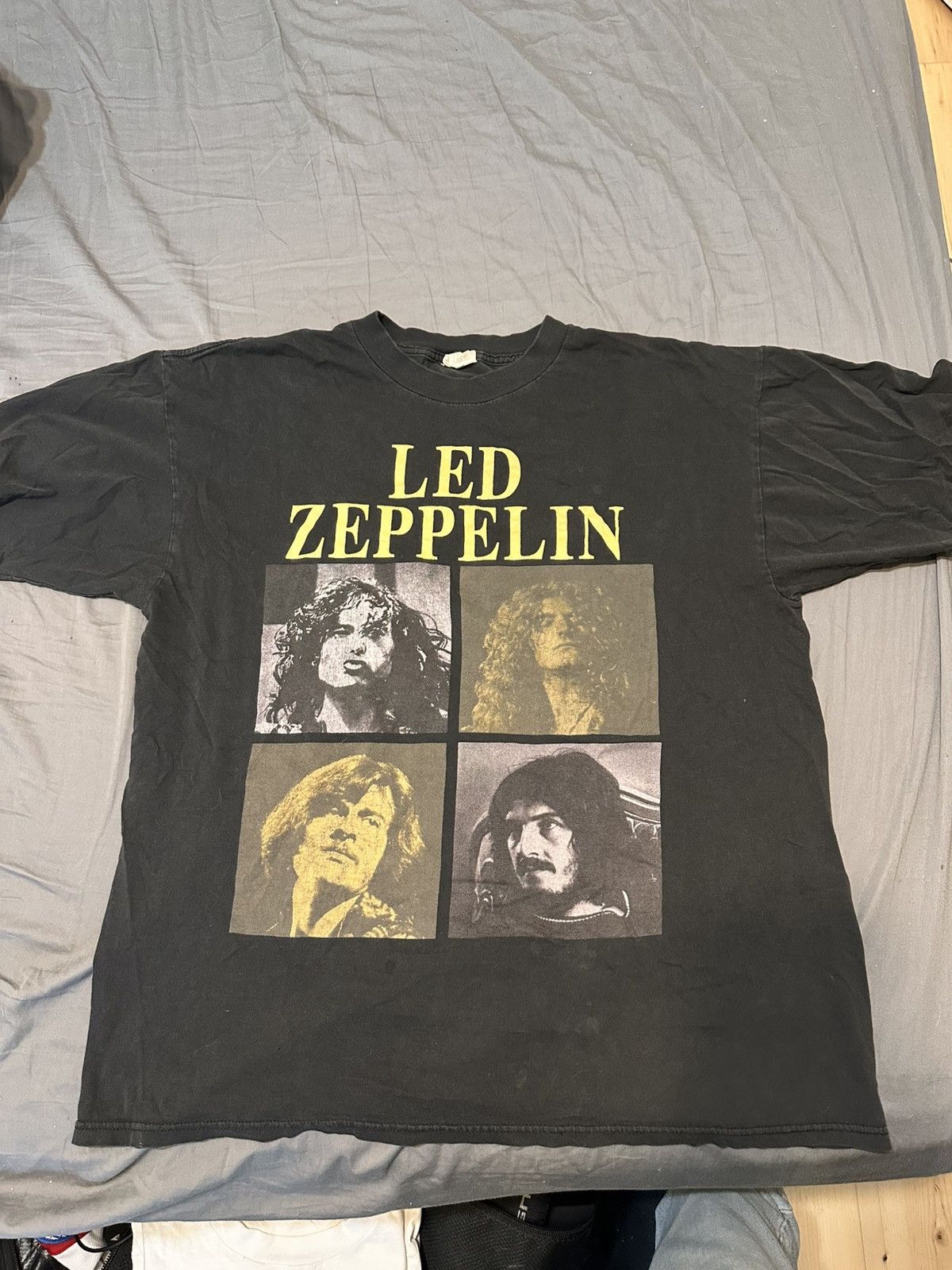 Led Zeppelin × Vintage 90’s Led Zeppelin vintage Size US XL / EU 56 / 4 - 1 Thumbnail