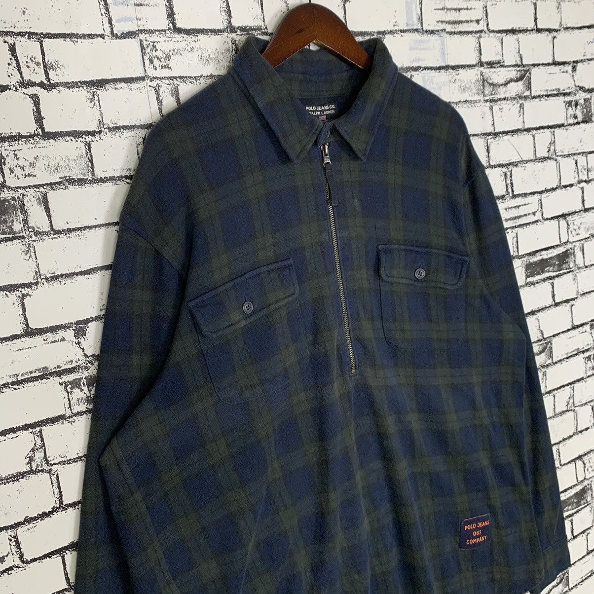 Polo Ralph Lauren Luxury Brand Polo Jean Co Ralph Lauren Checkerboard Pullover Size US XL / EU 56 / 4 - 4 Thumbnail