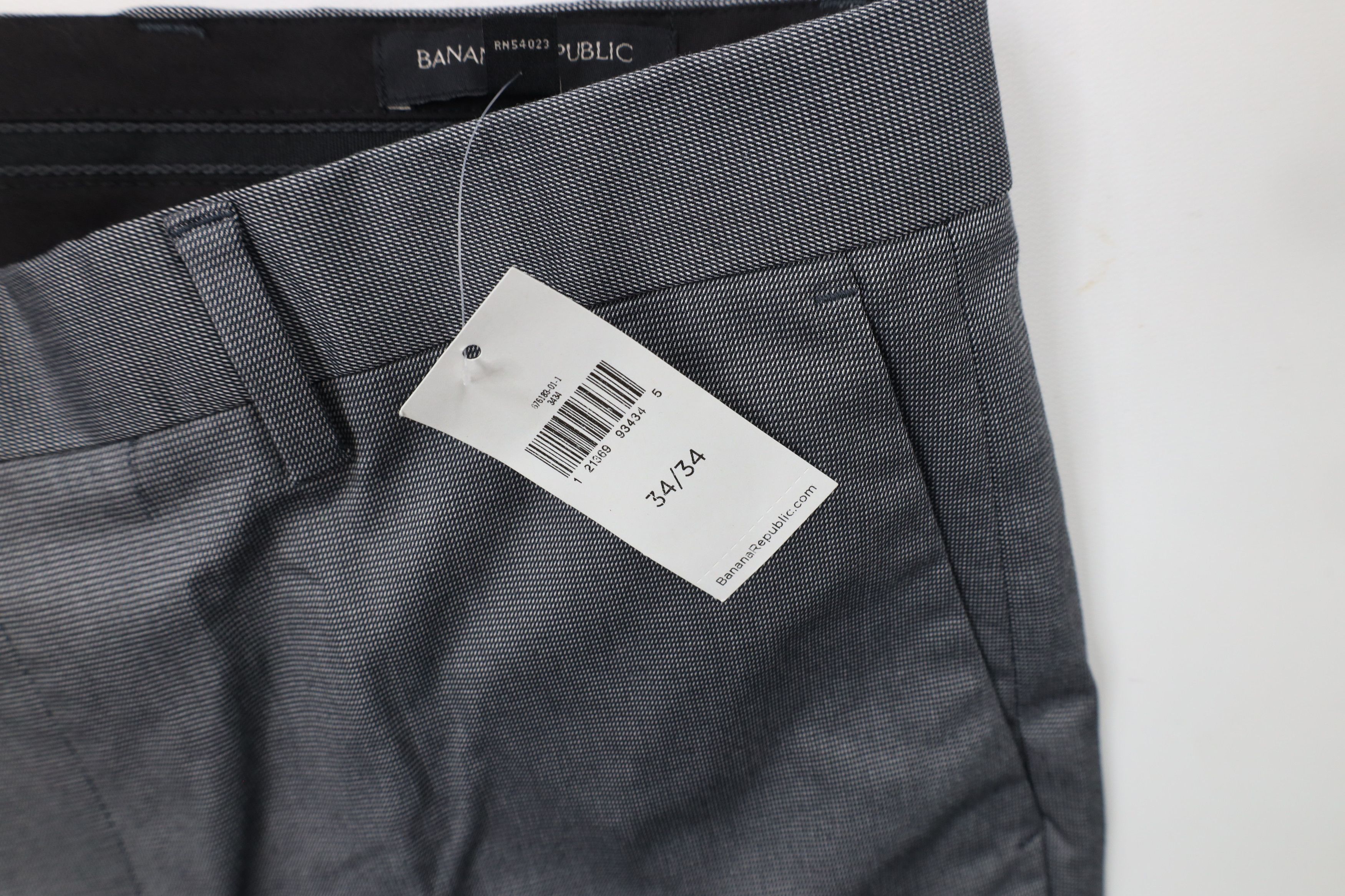Banana Republic × Vintage New Banana Republic Fit Non Iron Stretch Cotton Dress Pants Size US 34 / EU 50 - 6 Thumbnail