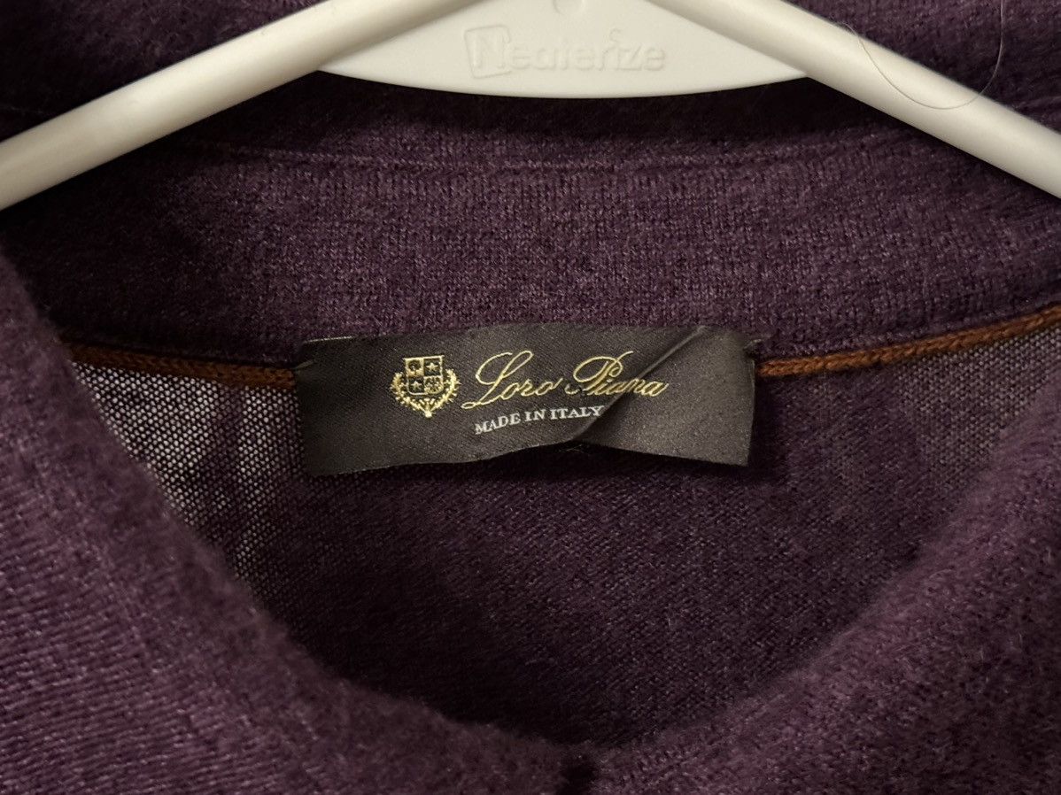 Loro Piana Cashmere Polo Sweater