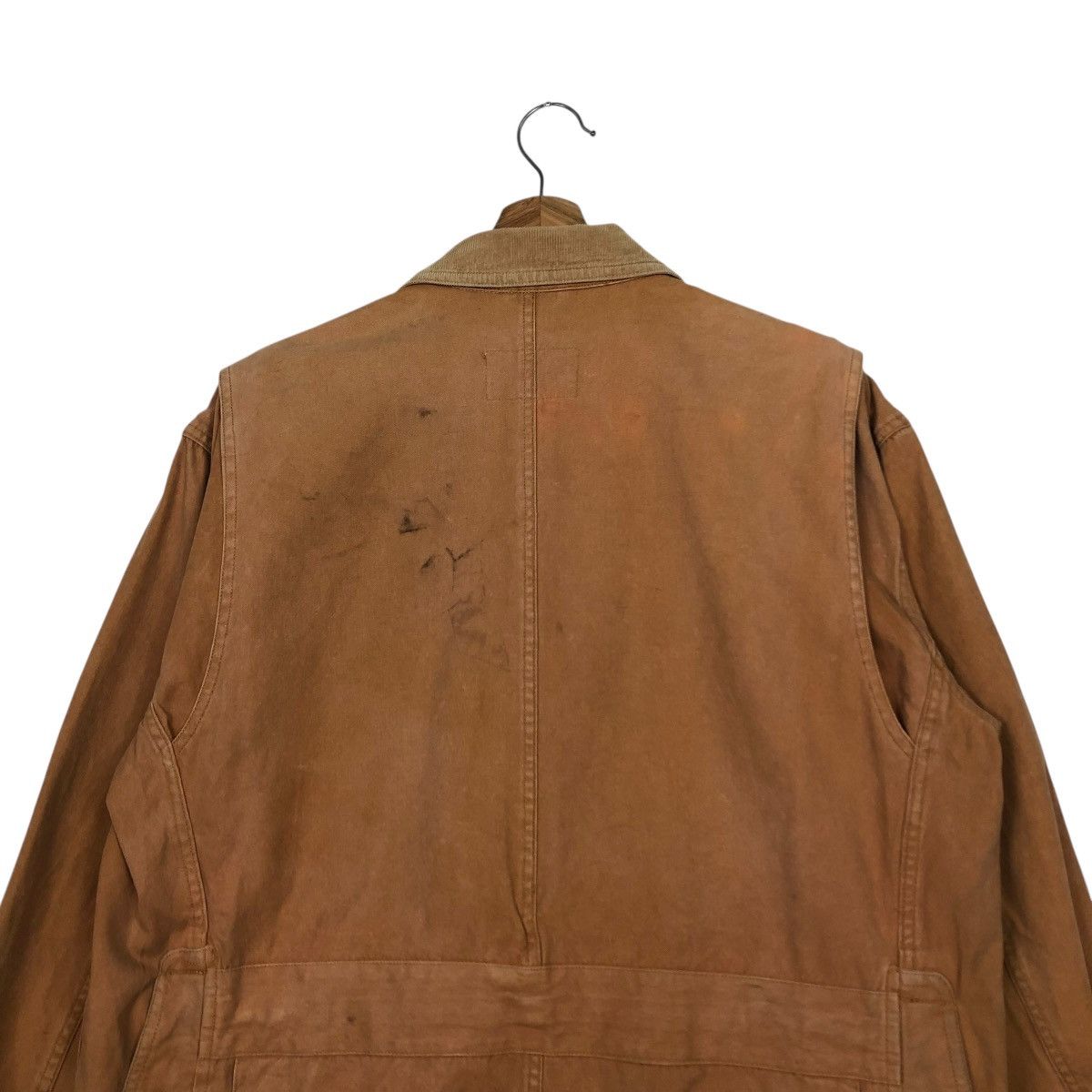 Japanese Brand 🔥RICH BROWN VINTAGE CHORE WORK JACKET ATLIERSAB ISSEY MIYAKE Size US M / EU 48-50 / 2 - 11 Thumbnail