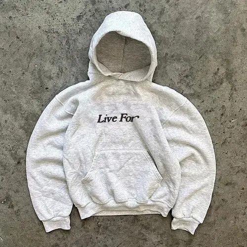 Japanese Brand Hoodie Gray casual retro letter print oversized hoodie Size US L / EU 52-54 / 3 - 2 Thumbnail