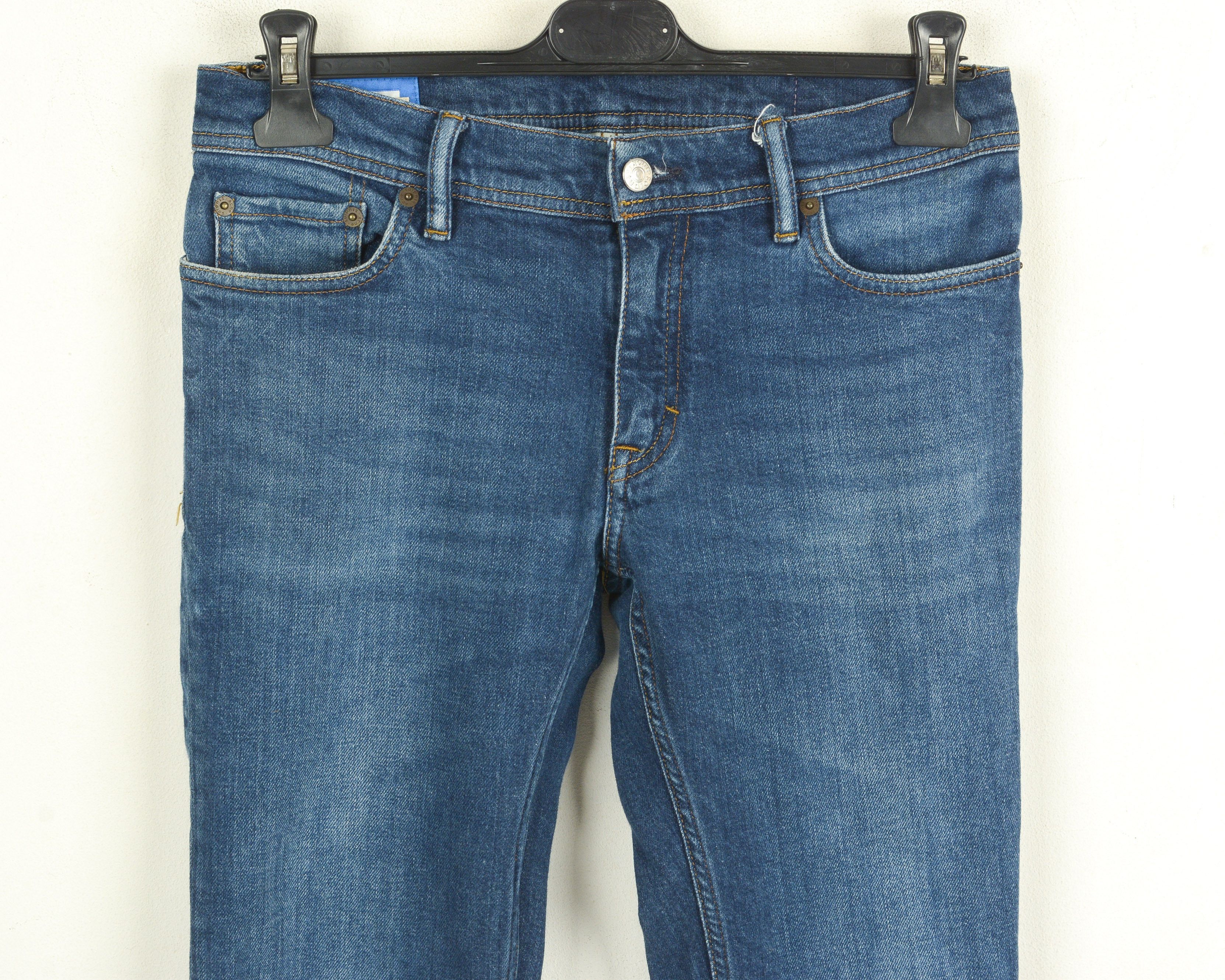 Acne Studios Bla Konst North Dark Blue Jeans W29 L32 Denim Skinny Slim Size US 29 - 2 Thumbnail