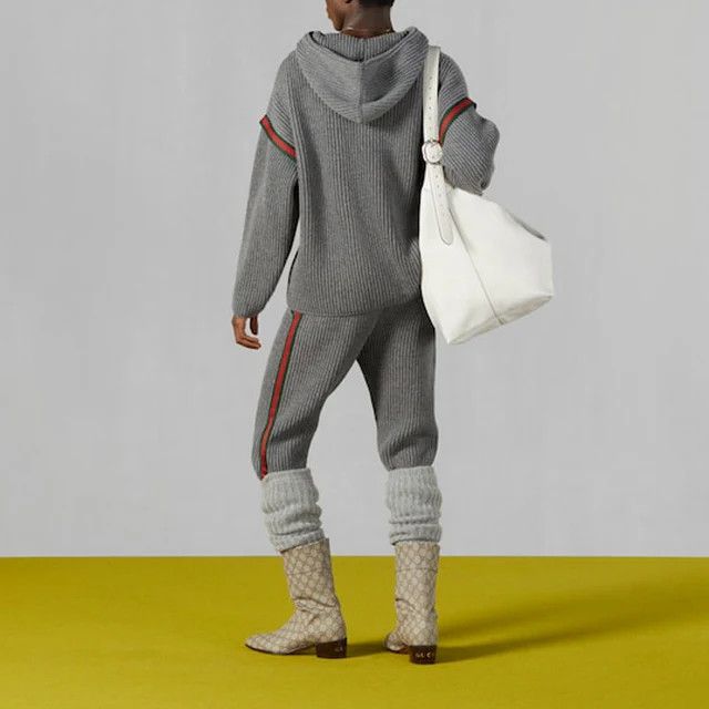 Gucci o1loc1c0226 758113 Wool Cashmere Sweatpants & Joggers Size US 30 / EU 46 - 3 Thumbnail