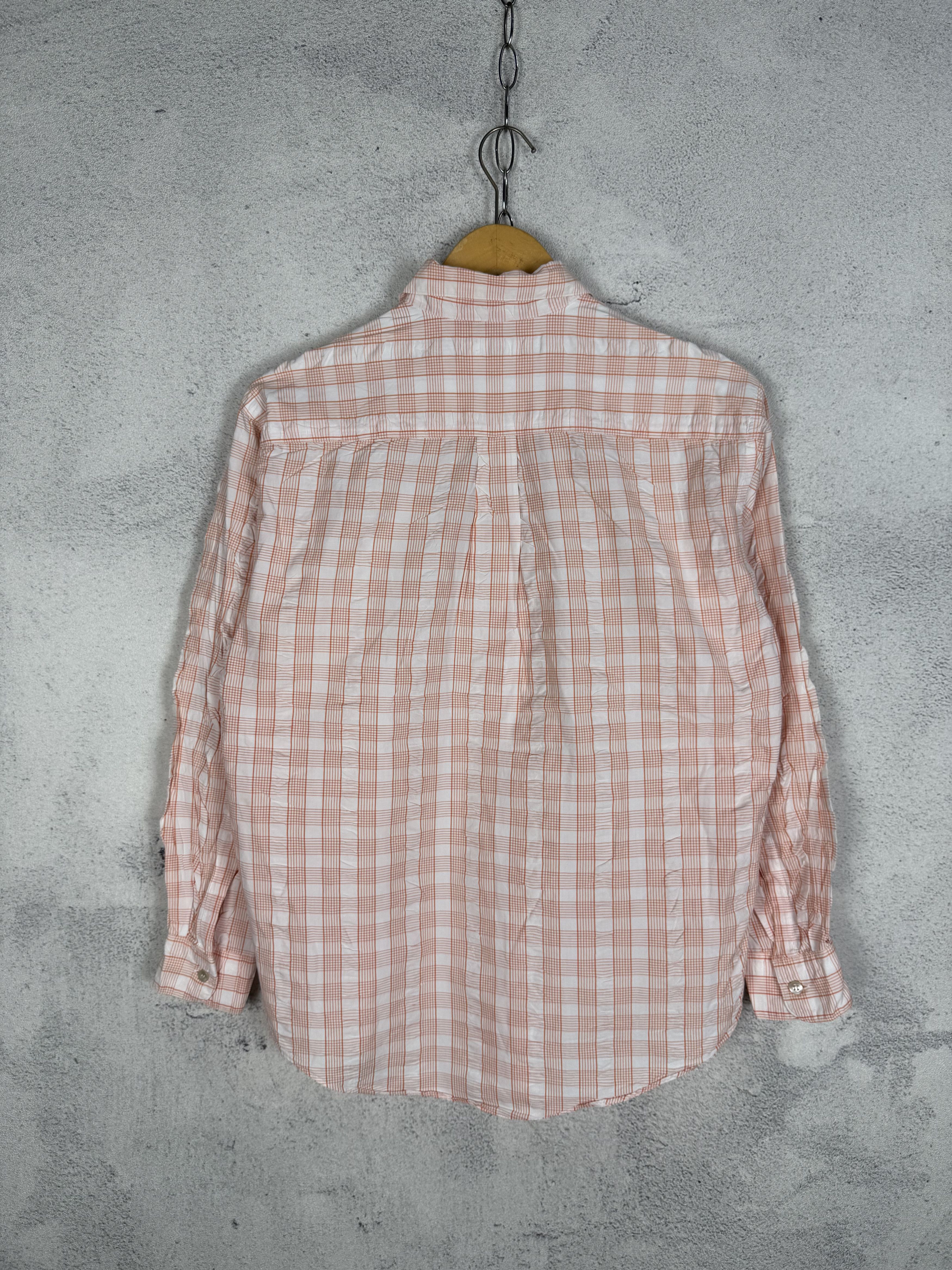 Issey Miyake Vintage Issey Miyake Plaid Button Up Shirt Size US M / EU 48-50 / 2 - 2 Thumbnail