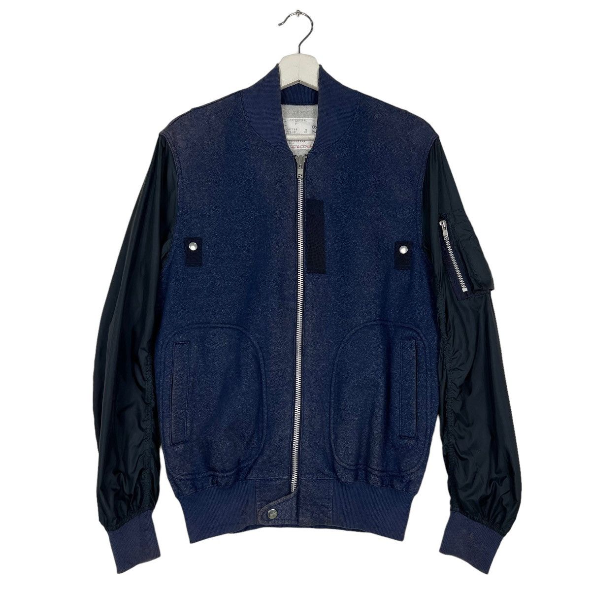 Sacai 🔥 SS14 SACAI LIGHT BOMBER JACKET MADE IN JAPAN Size US M / EU 48-50 / 2 - 2 Thumbnail