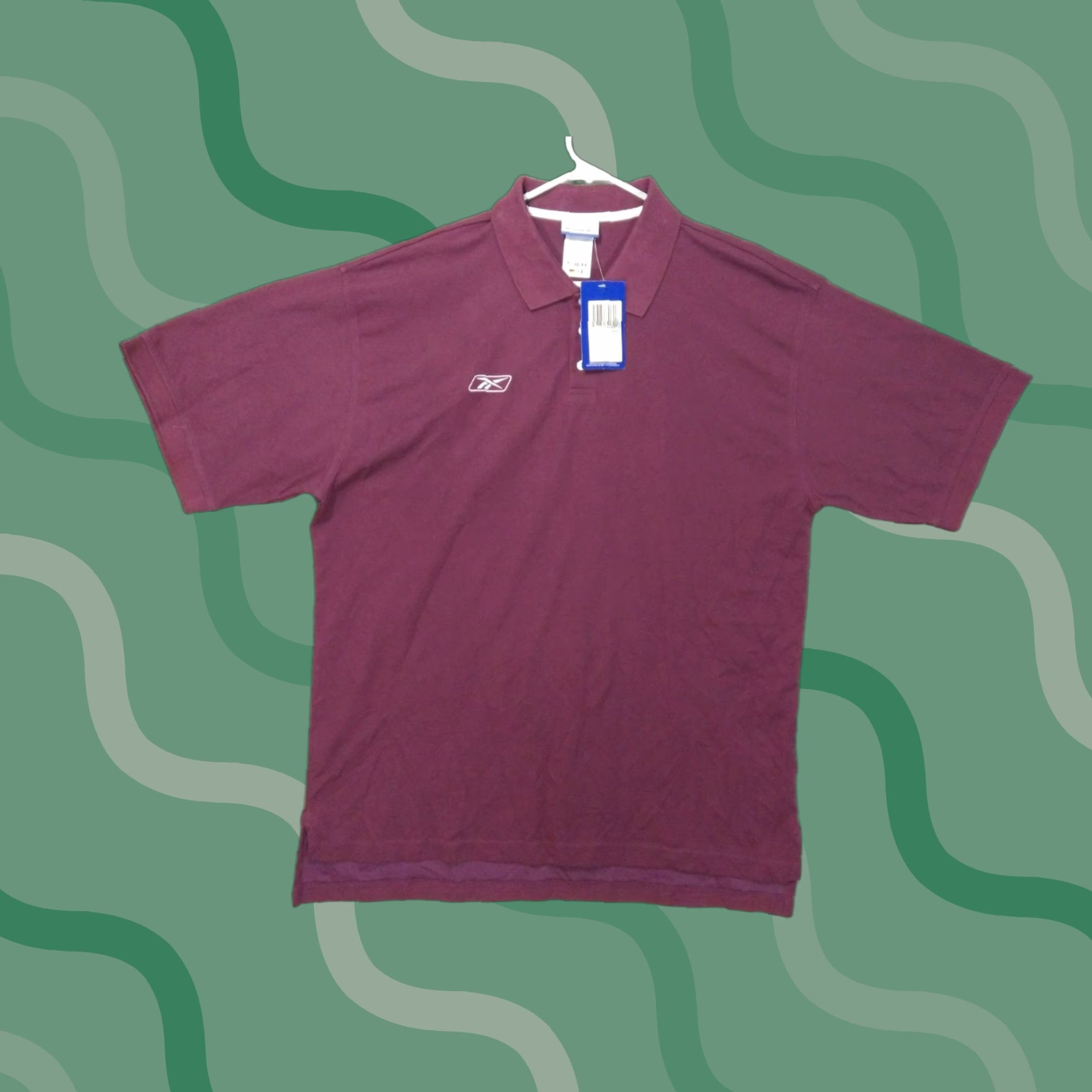 Reebok Reebok Shirt Mens XL Red Polo Short Sleeve Golf Logo Breathable Activewear Casual Travel 90s Sports Mens Size US XL / EU 56 / 4 - 1 Thumbnail