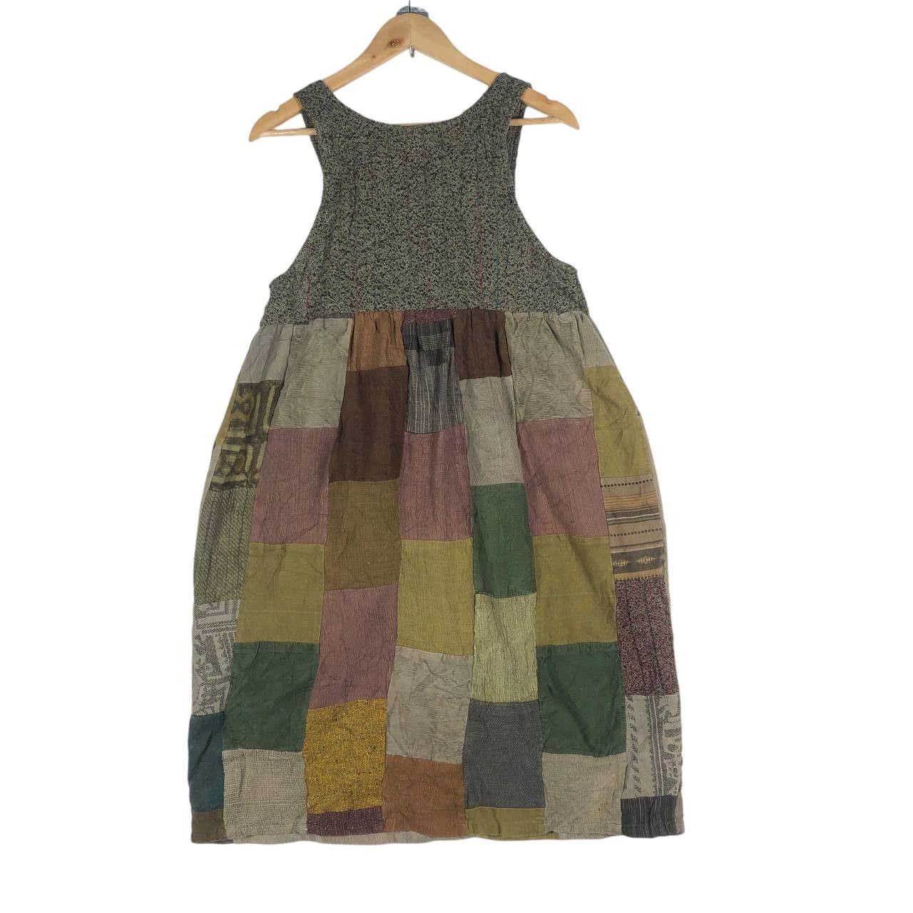 Vintage Vintage Malaika Patchwork women Midi Dress Size S / US 4 / IT 40 - 3 Thumbnail