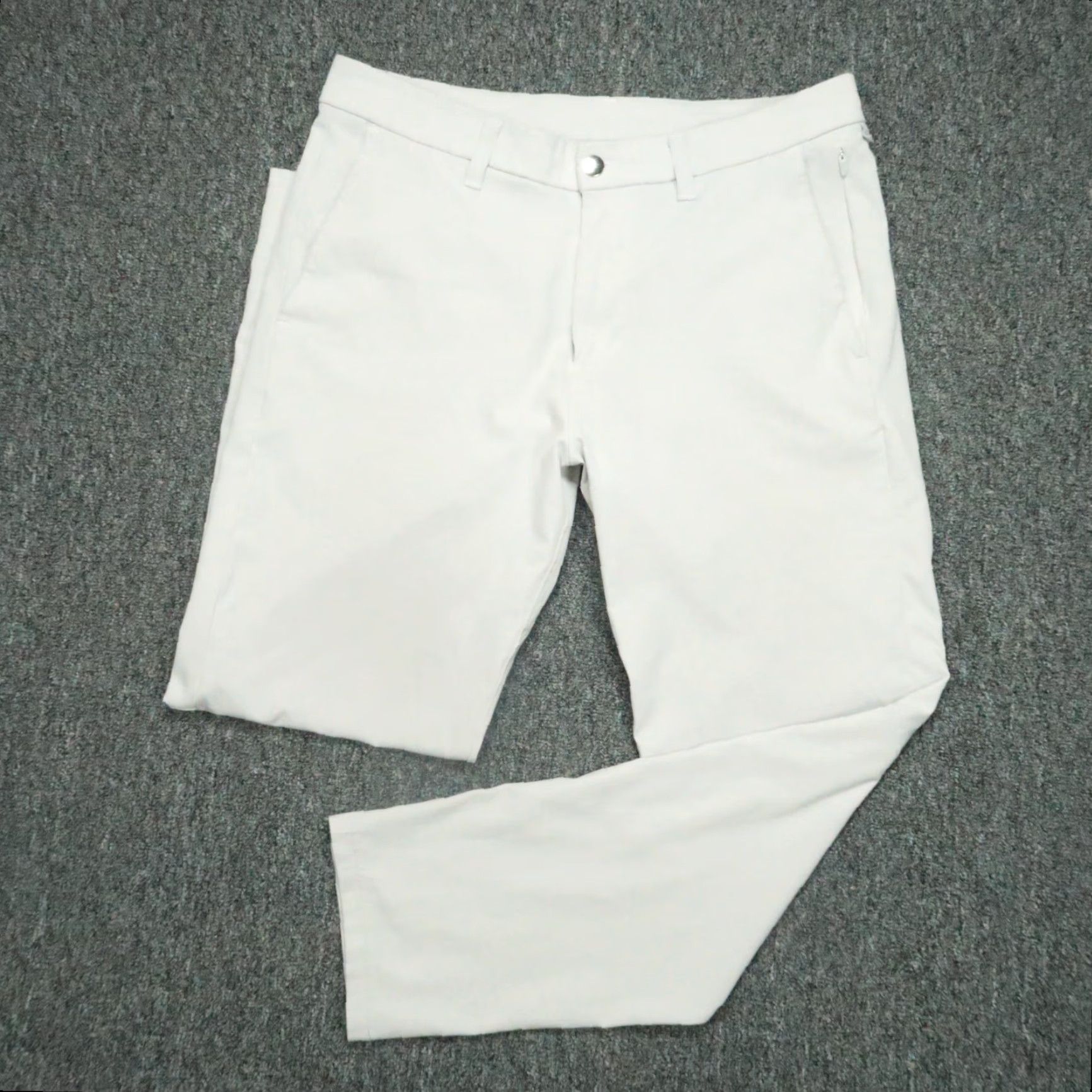 Lululemon Lululemon Pants Men 33x28 Gray Commission Slim Fit Ventlight Zip Pocket Shirt, Pants? Size US 33 - 2 Thumbnail