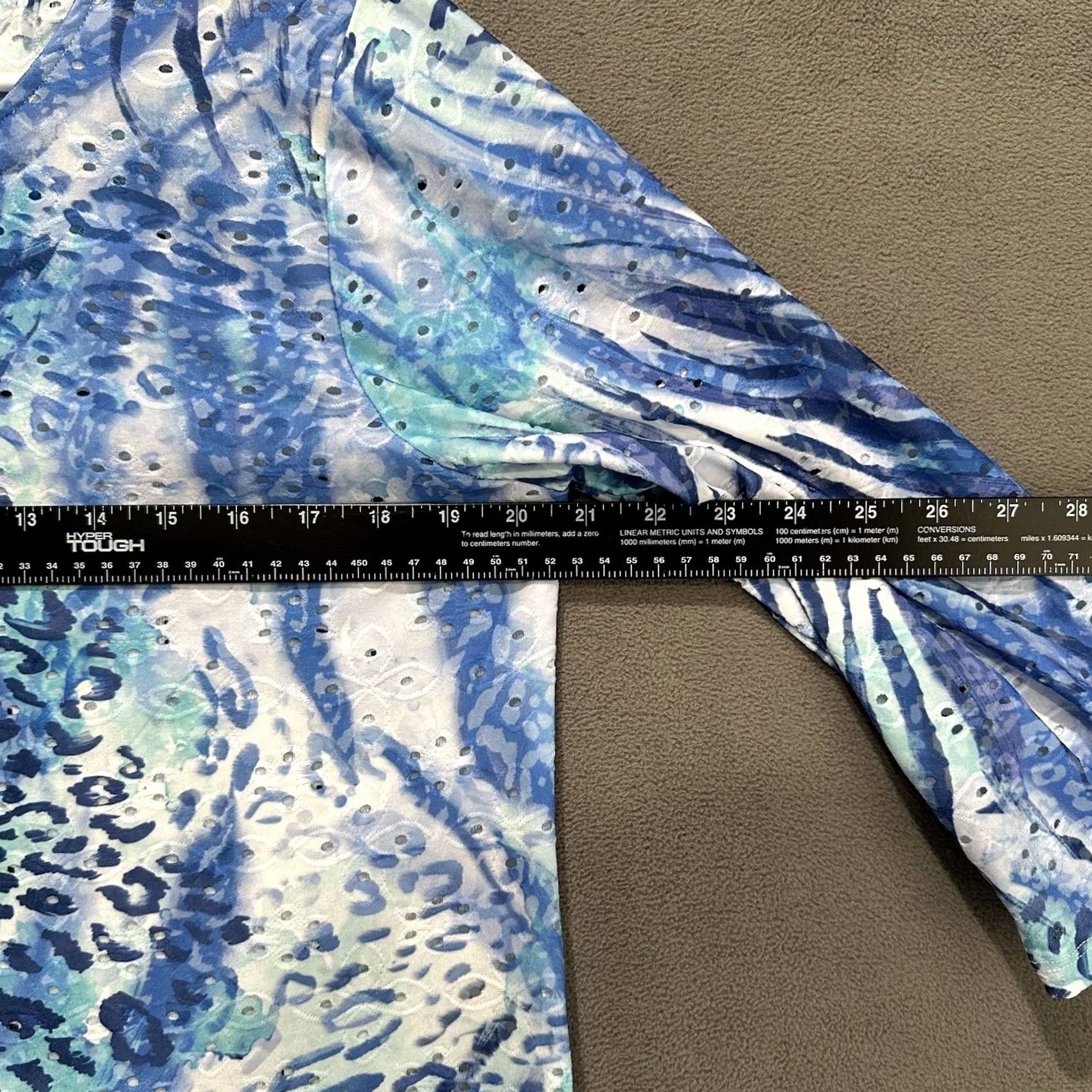 Vintage Alfred Dunner Top Womens S Paradise Island Animal Print 3/4 Sleeve Asymetrical S Size S / US 4 / IT 40 - 7 Thumbnail
