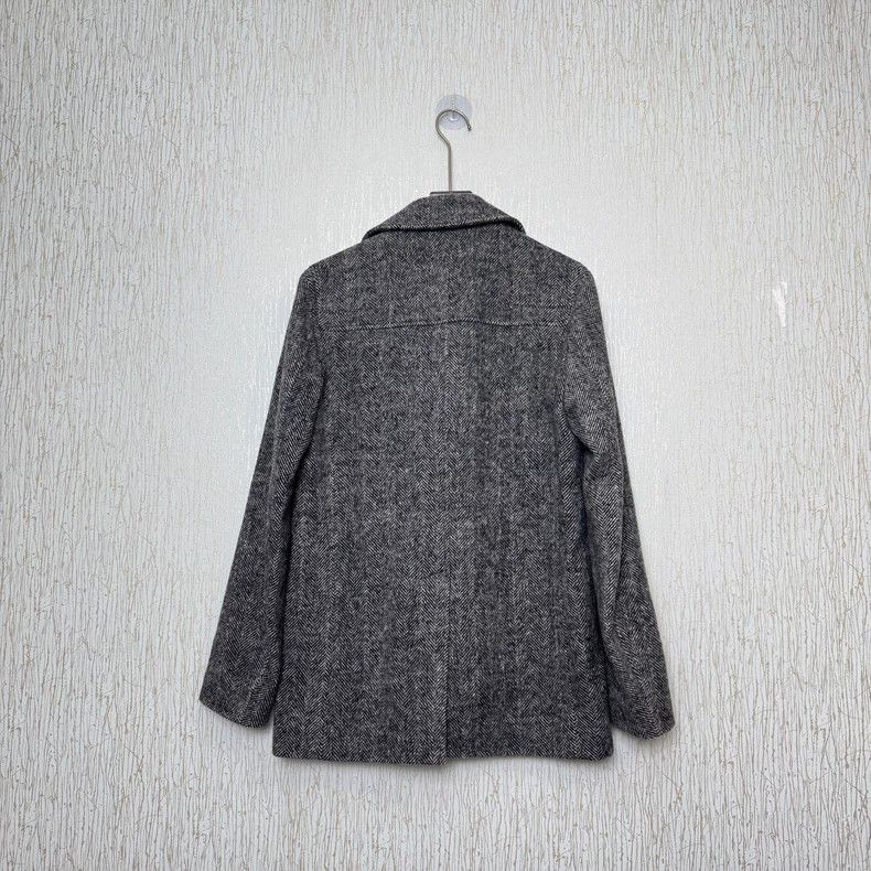 Dior Dior Black and gray snow-colored wool coat 2501-Nextarrow Size US S / EU 44-46 / 1 - 2 Thumbnail