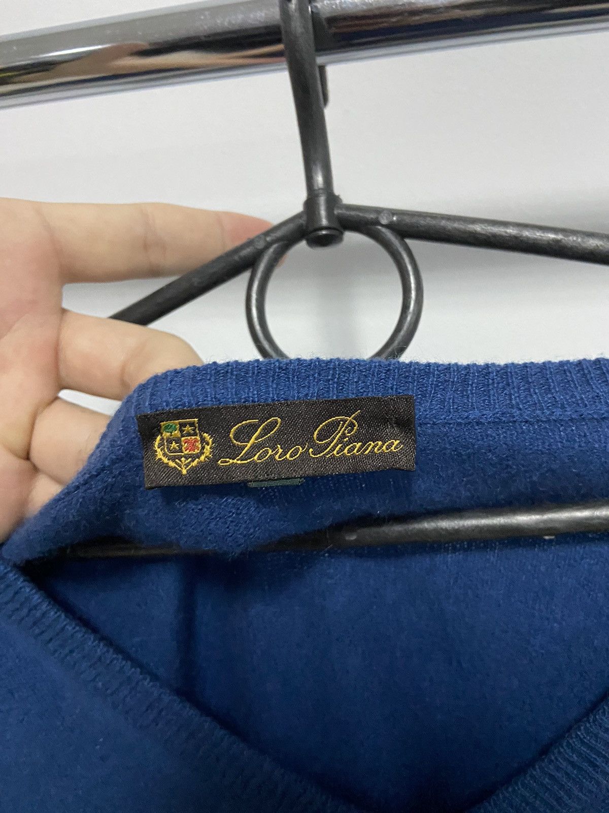 Loro Piana × Vintage Loro piana sweater knitted vintage cotton luxury Size US L / EU 52-54 / 3 - 5 Thumbnail