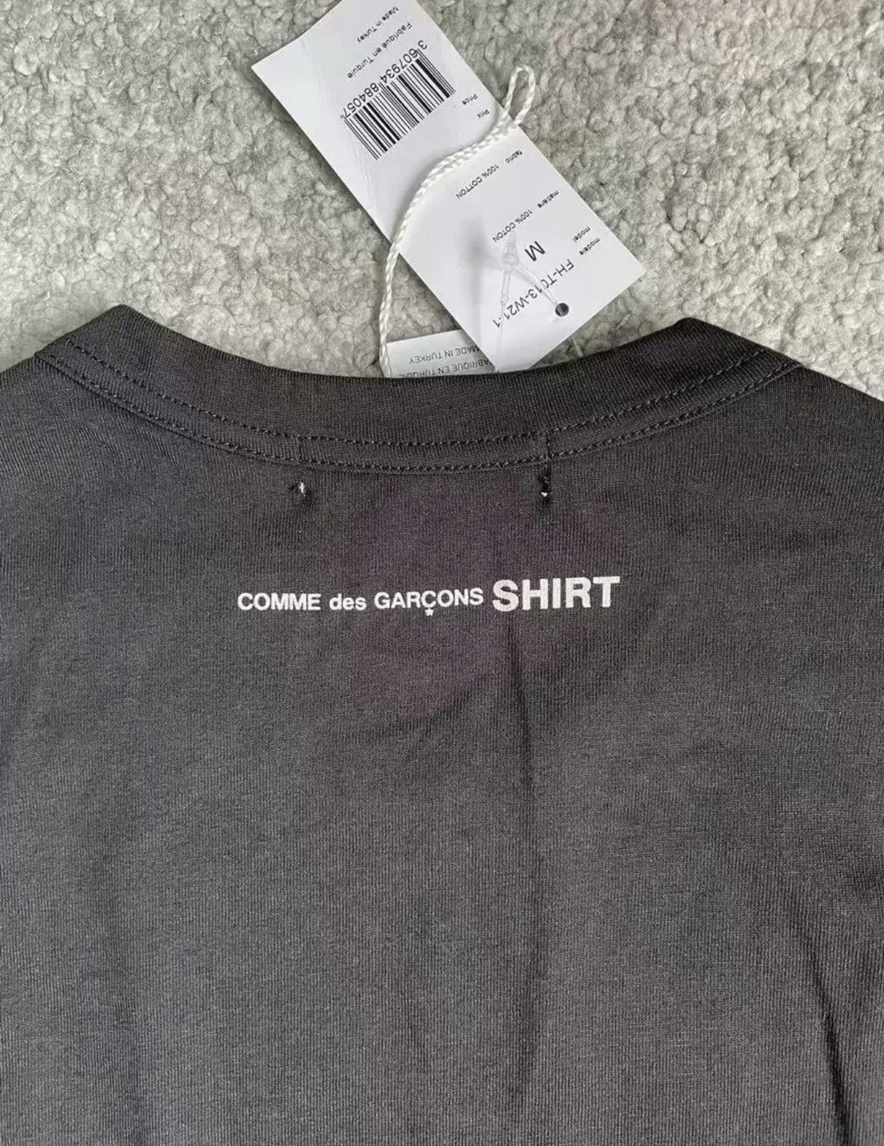Comme des Garcons Basic short sleeved T-shirt 2412-Nextarrow Size US M / EU 48-50 / 2 - 4 Thumbnail