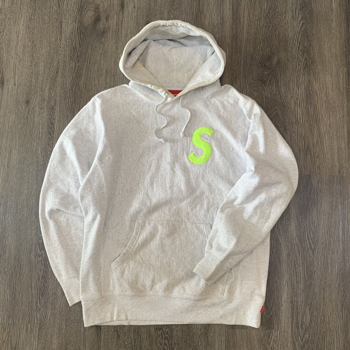 Supreme Supreme S Logo Hooded Sweatshirt (FW19) Ash Grey Large Size US L / EU 52-54 / 3 - 1 Thumbnail
