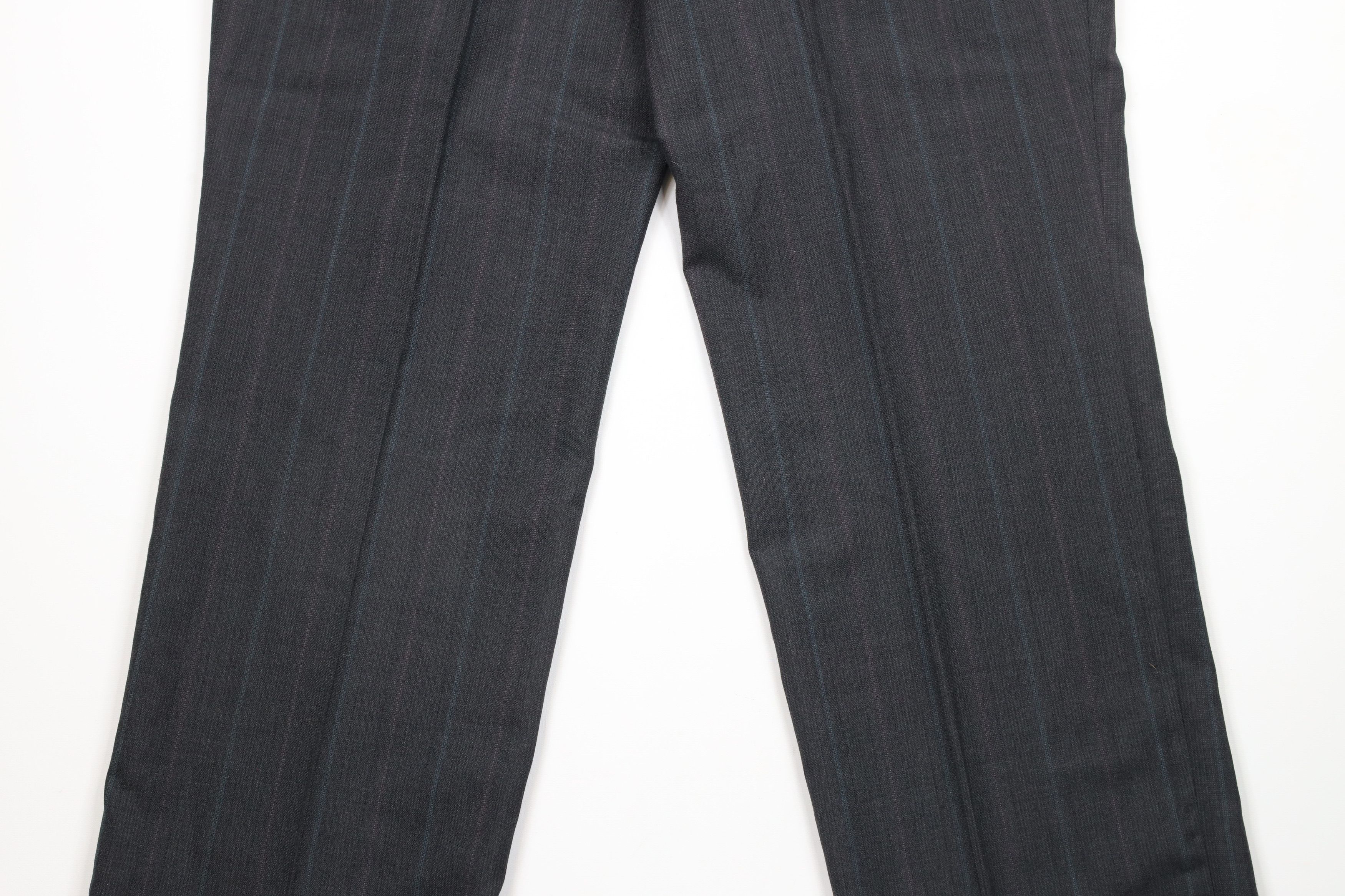 Vintage Vintage 90s Streetwear Striped Pleated Wide Leg Chino Pants Size US 40 / EU 56 - 11 Thumbnail